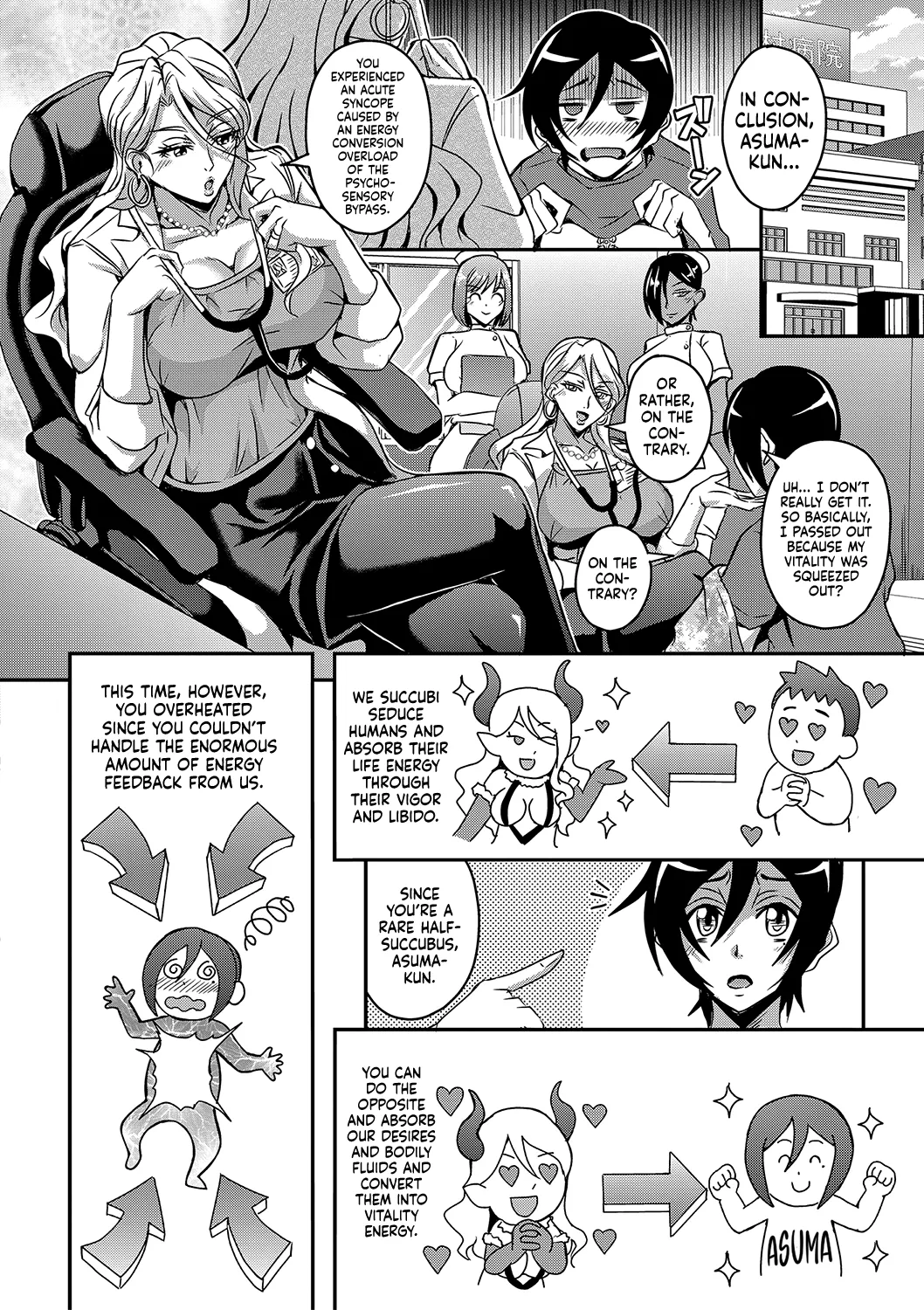 [Mifune Seijirou]Boku to Succubus Mama-tachi to no Harem Life[English] [Hennojin] [Digital] Page 50