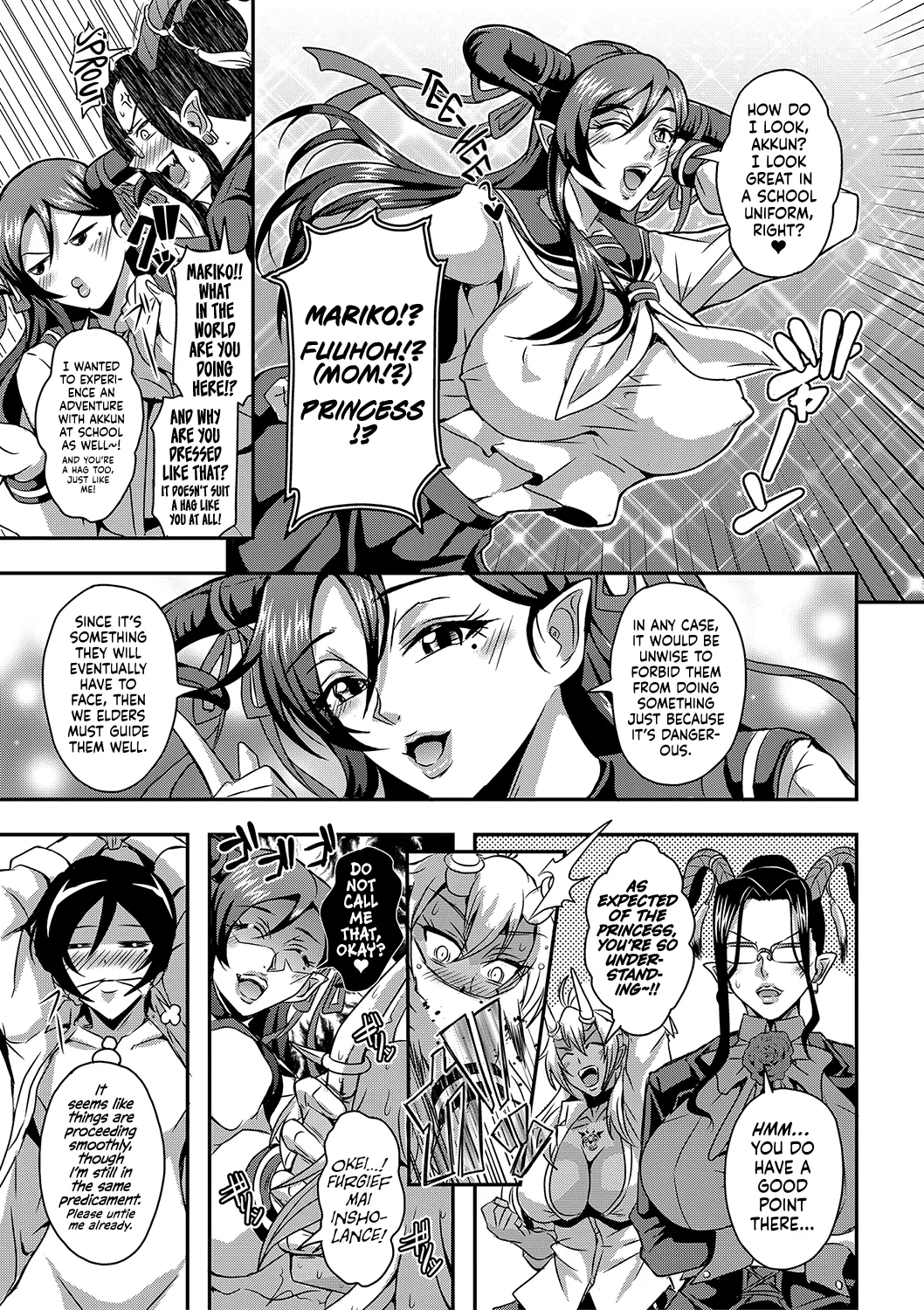 [Mifune Seijirou]Boku to Succubus Mama-tachi to no Harem Life[English] [Hennojin] [Digital] Page 81