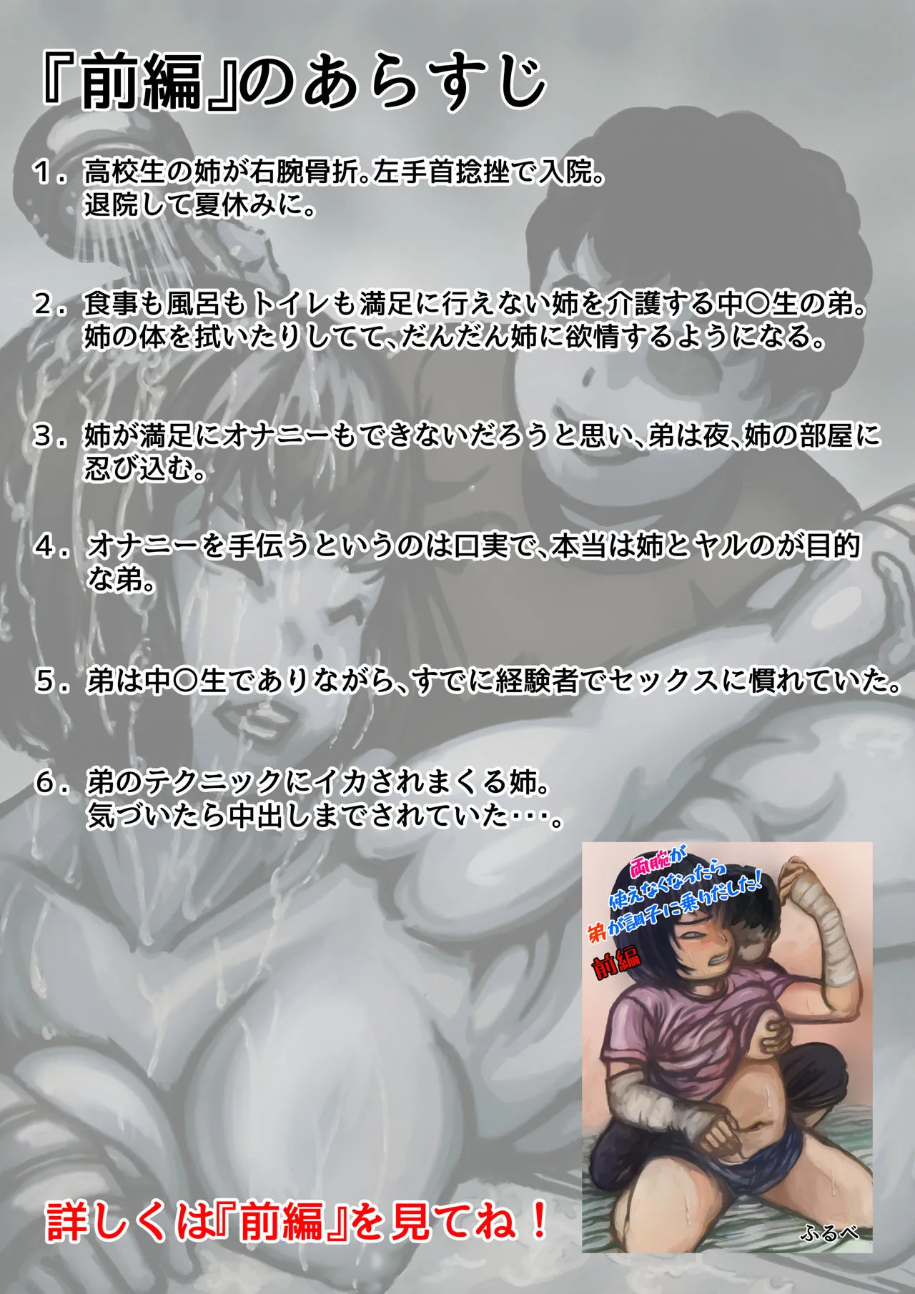 (REDTranslations)When I lost the use of both of my arms my brother started getting carried away Part 2 Page 2
