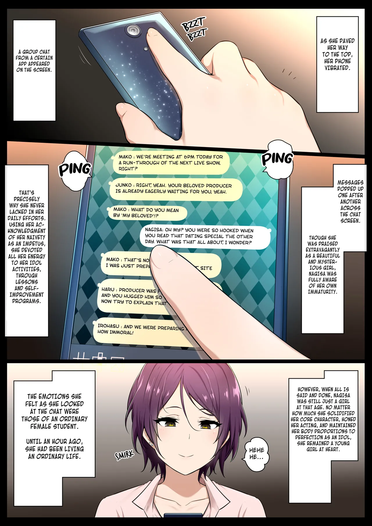 [Semakute Kurai (Kyouan)]Kimo Kasu vs Cool-kei Idol Zenpen[English] [Kuraudo] Page 4