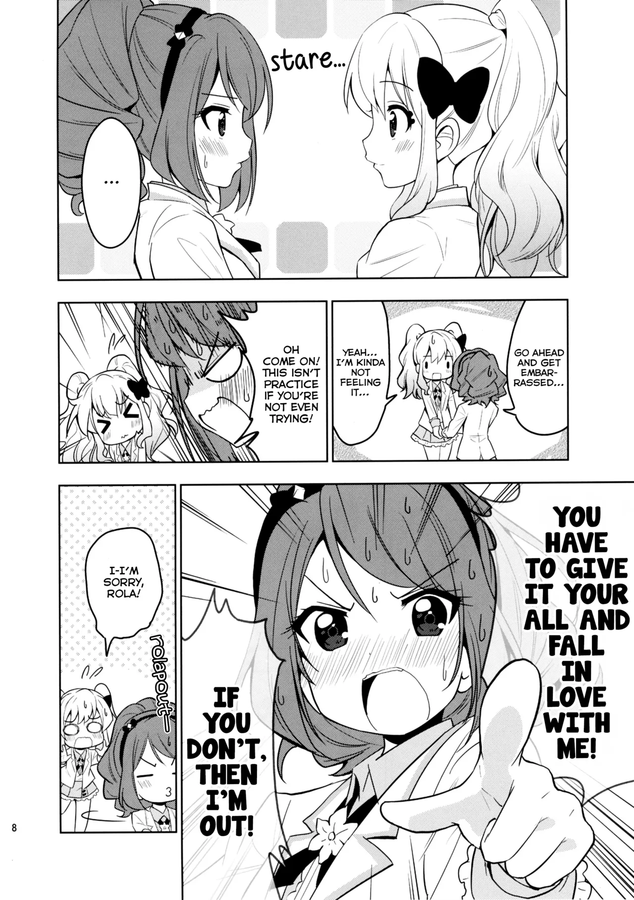 (Geinoujin wa Card ga Inochi! 13) [Teio Tei (Teio)]Sakuraba Rola ga Medetai Tai! | Sakuraba Rola Wants to Fall in LOVE!(Aikatsu Stars!) [English] [Lazy Lily] Page 10