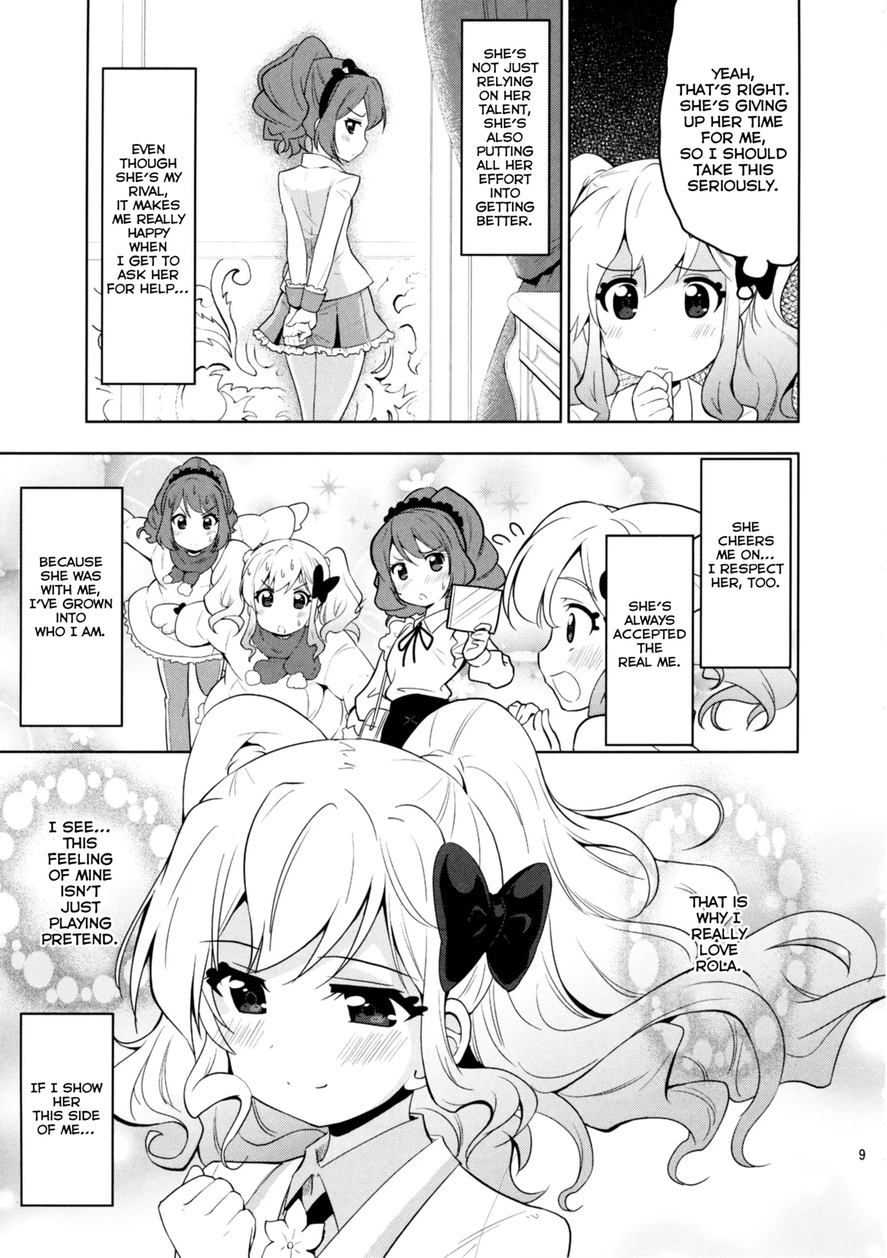 (Geinoujin wa Card ga Inochi! 13) [Teio Tei (Teio)]Sakuraba Rola ga Medetai Tai! | Sakuraba Rola Wants to Fall in LOVE!(Aikatsu Stars!) [English] [Lazy Lily] Page 11