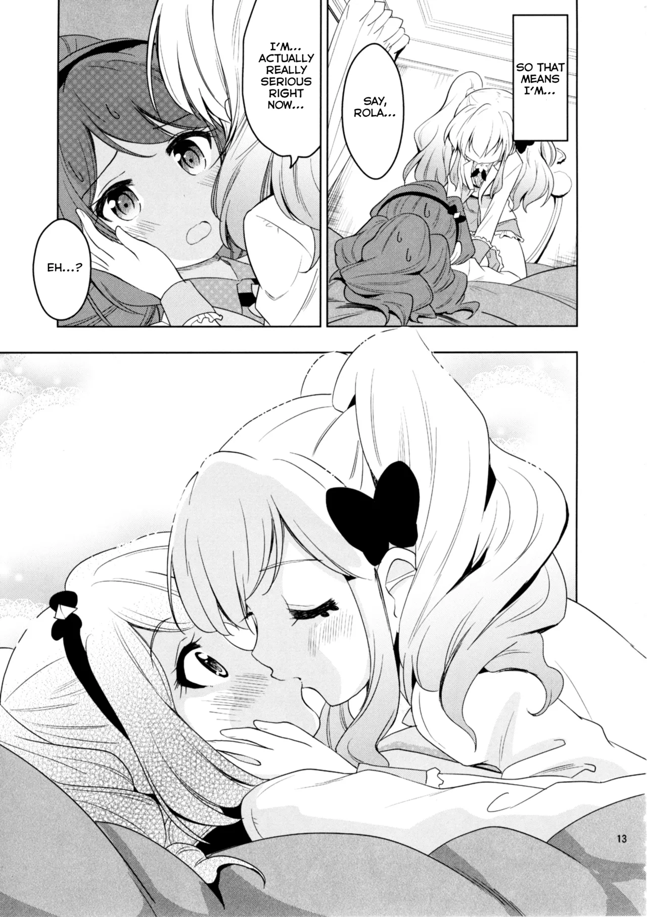 (Geinoujin wa Card ga Inochi! 13) [Teio Tei (Teio)]Sakuraba Rola ga Medetai Tai! | Sakuraba Rola Wants to Fall in LOVE!(Aikatsu Stars!) [English] [Lazy Lily] Page 15