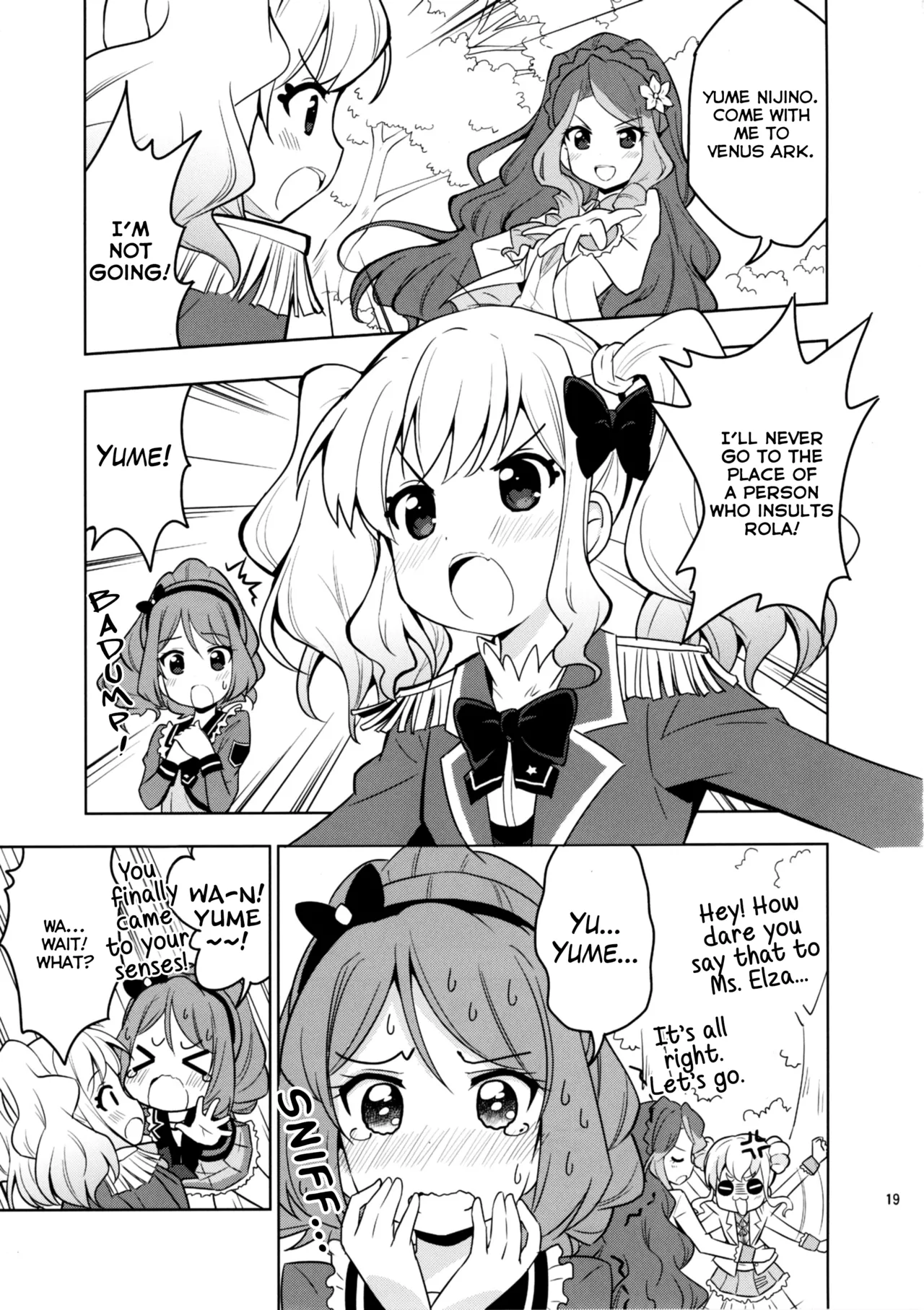 (Geinoujin wa Card ga Inochi! 13) [Teio Tei (Teio)]Sakuraba Rola ga Medetai Tai! | Sakuraba Rola Wants to Fall in LOVE!(Aikatsu Stars!) [English] [Lazy Lily] Page 21
