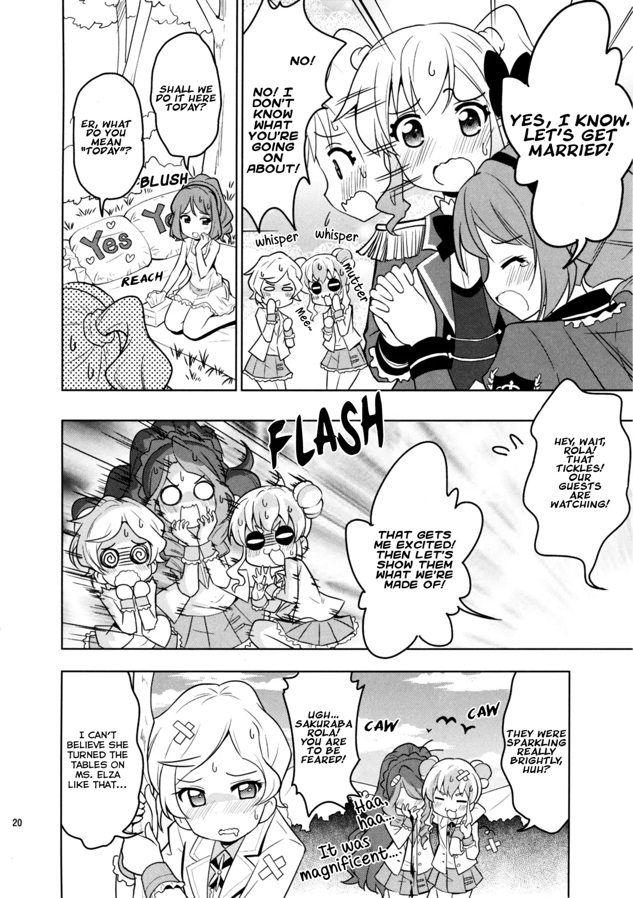 (Geinoujin wa Card ga Inochi! 13) [Teio Tei (Teio)]Sakuraba Rola ga Medetai Tai! | Sakuraba Rola Wants to Fall in LOVE!(Aikatsu Stars!) [English] [Lazy Lily] Page 22