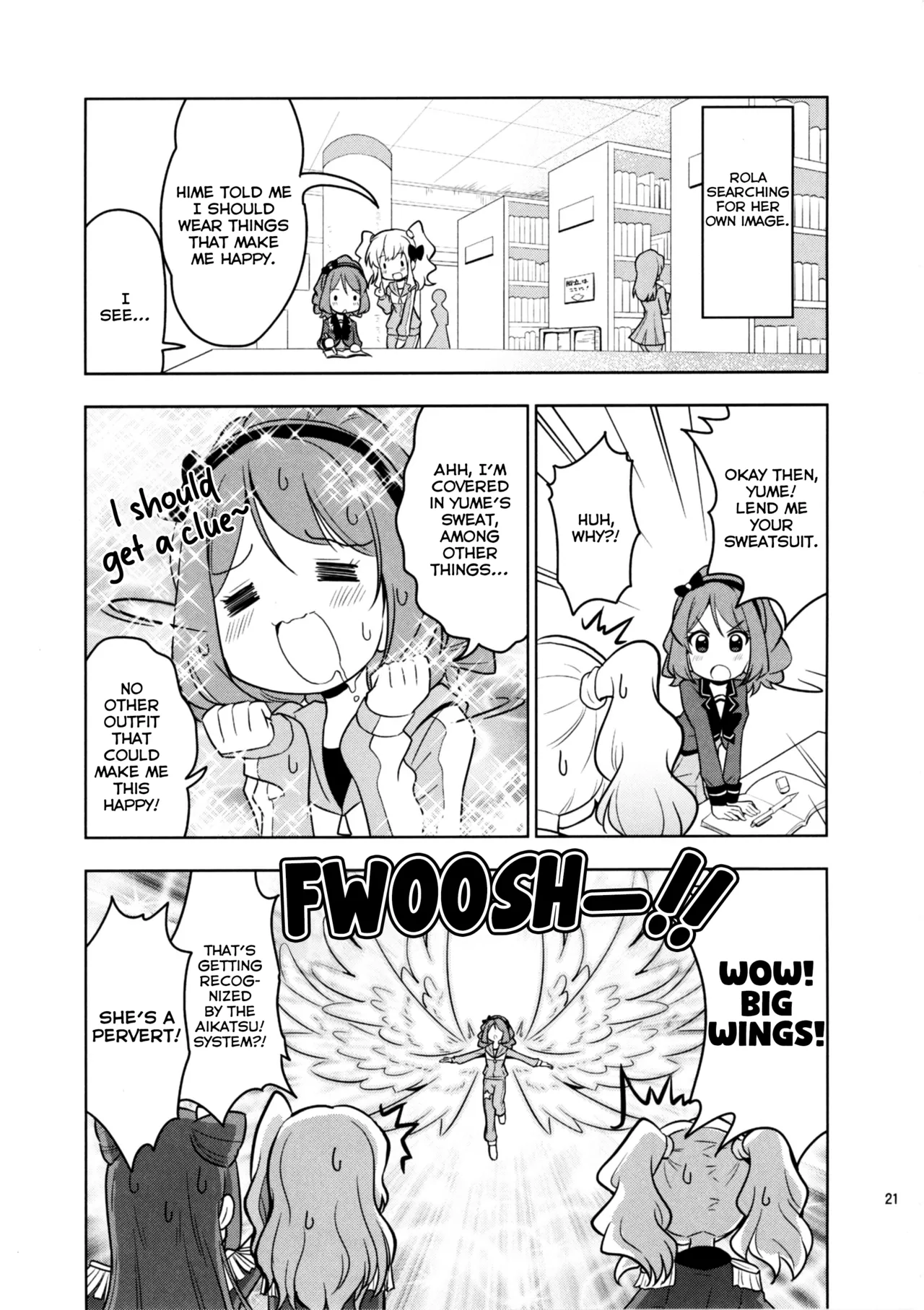 (Geinoujin wa Card ga Inochi! 13) [Teio Tei (Teio)]Sakuraba Rola ga Medetai Tai! | Sakuraba Rola Wants to Fall in LOVE!(Aikatsu Stars!) [English] [Lazy Lily] Page 23