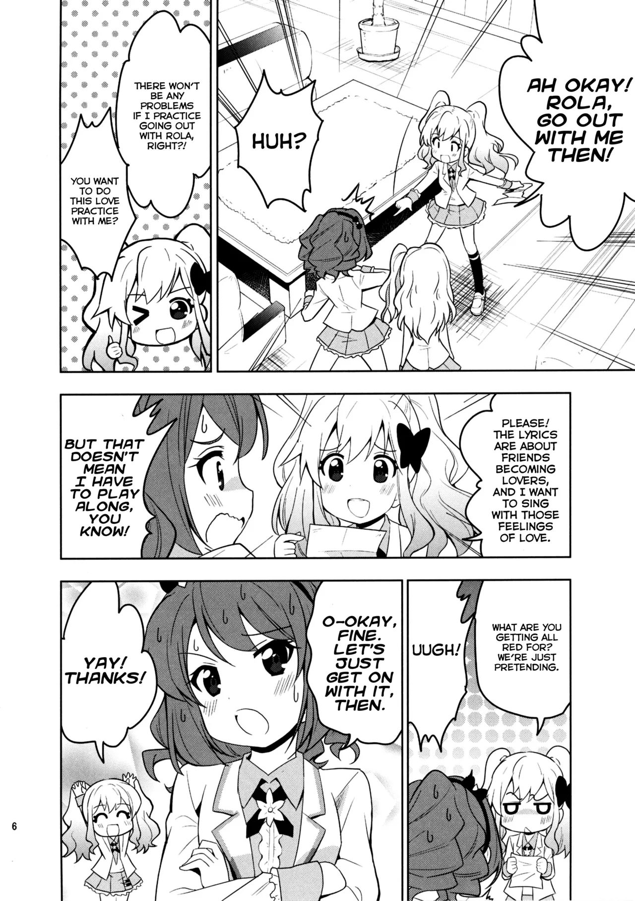 (Geinoujin wa Card ga Inochi! 13) [Teio Tei (Teio)]Sakuraba Rola ga Medetai Tai! | Sakuraba Rola Wants to Fall in LOVE!(Aikatsu Stars!) [English] [Lazy Lily] Page 8