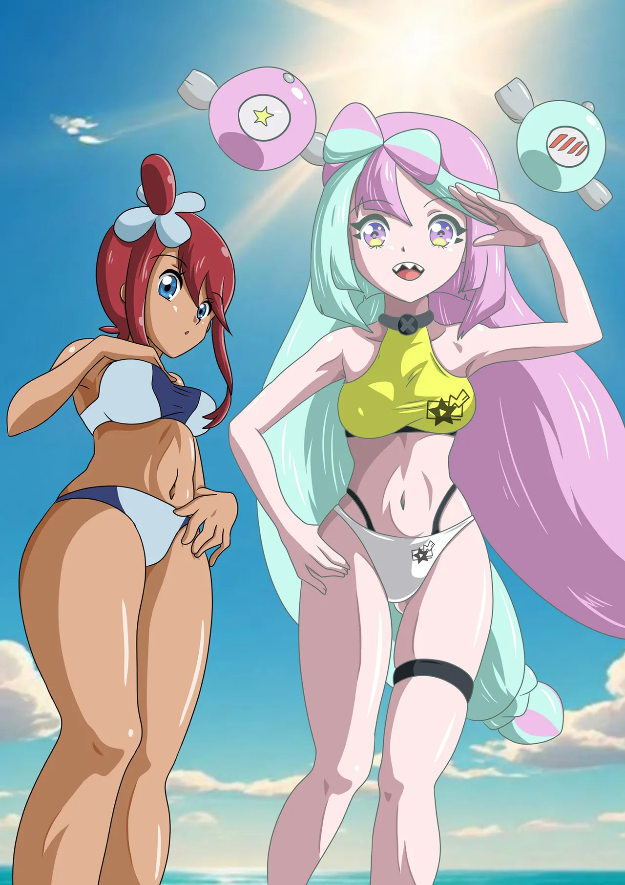 [sesshoalex]skyla adventure inside iono body(pocket monster) Page 20
