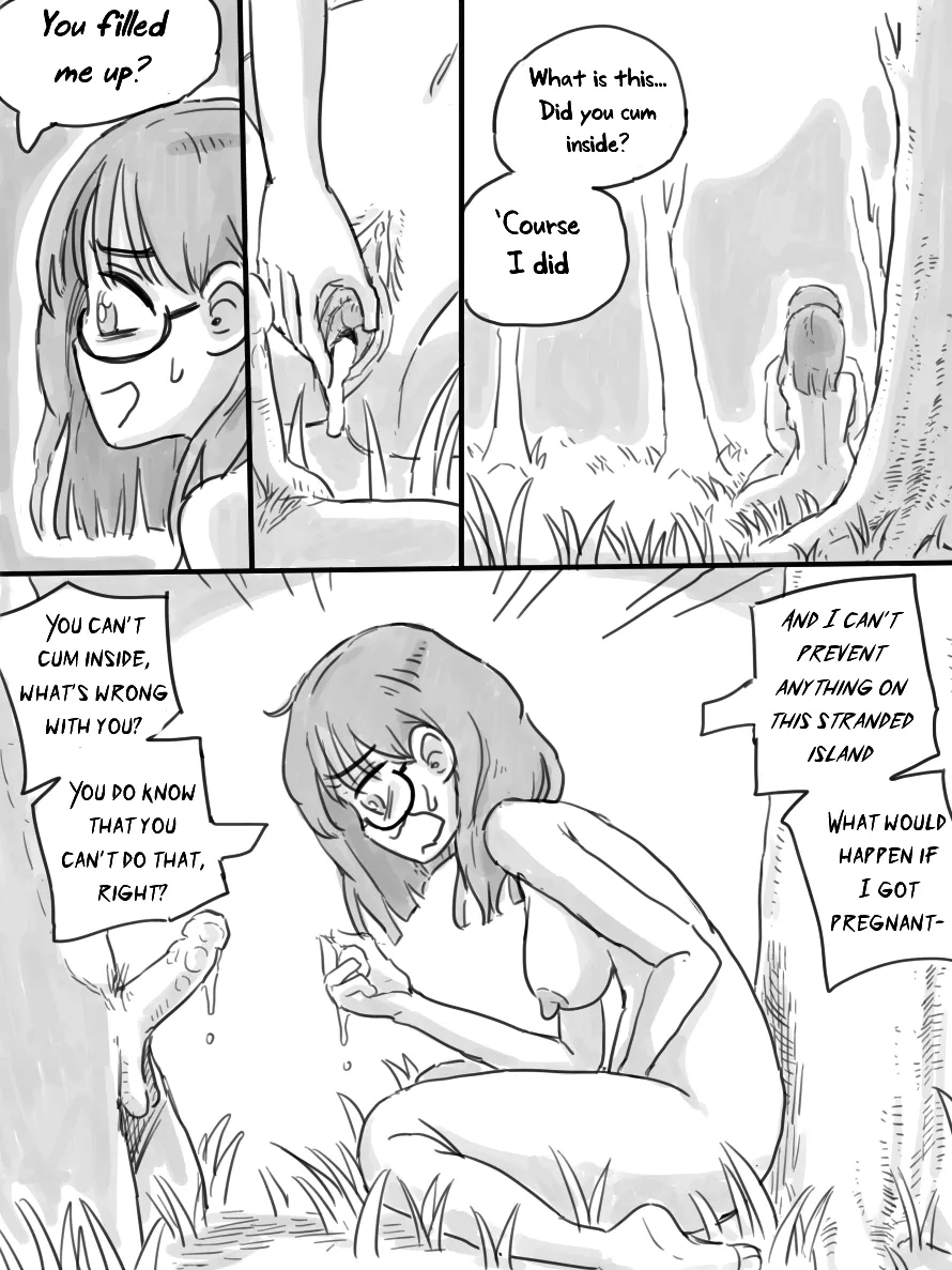 [nisino]Deserted Island[English] [Uncle Bane] (B&W Version) Page 37