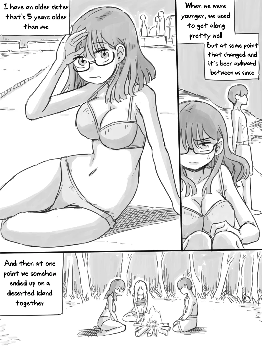 [nisino]Deserted Island[English] [Uncle Bane] (B&W Version) Page 68