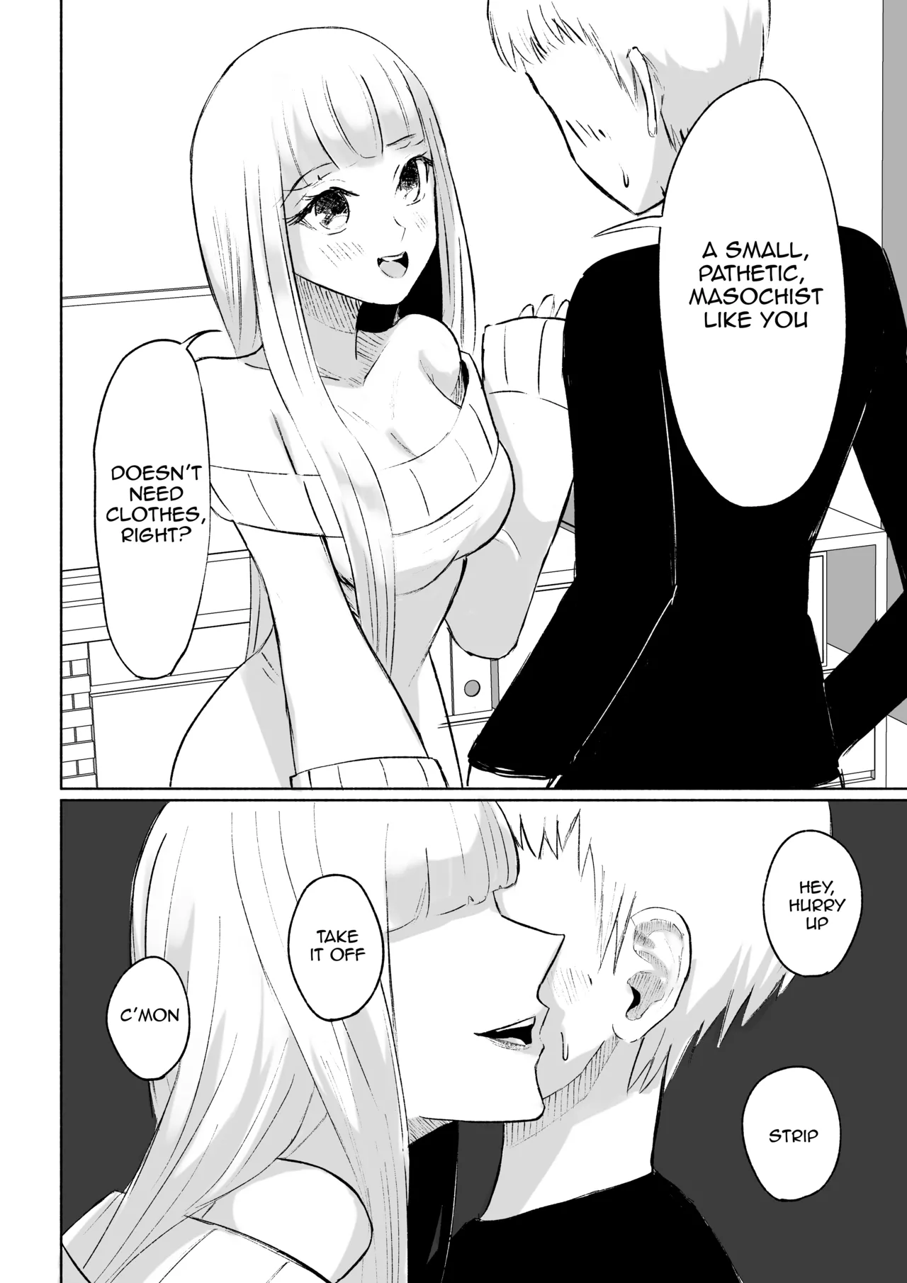 [Roki]Do-S Kouhai ni Yoru Tanshou Houkei Muda Uchi Shasei Kanshou _ My Sadistic Kouhai Appreciates My Useless Ejaculation[English] Page 20