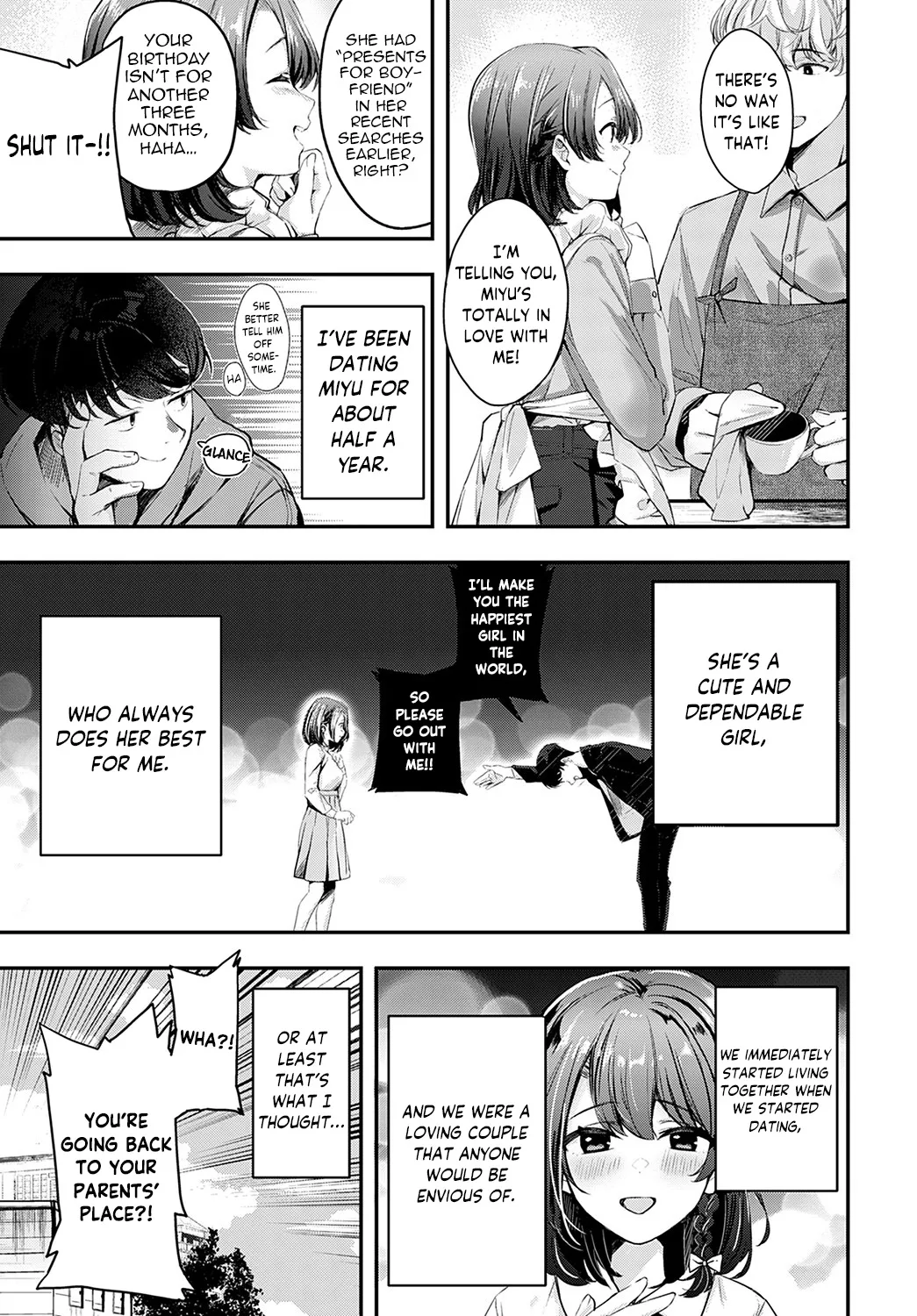 [Naminori Kamome]Namayake Couple Pie  -  Unripe Couple Pie(COMIC Anthurium 2022-09) [English] [spicykestrel] [Digital] [Incomplete] Page 2