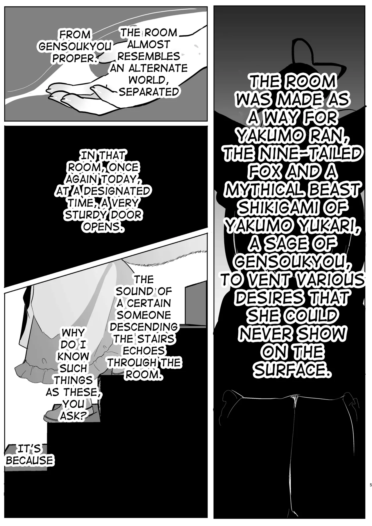 [Kanmi Cat (Miyase Nukko)]Yakumo Ran ni Yoru Seidorei Shasei Kanri Choukyou Kogitsune Hen(Touhou Project) [English] [mysterymeat3] [Digital] Page 4