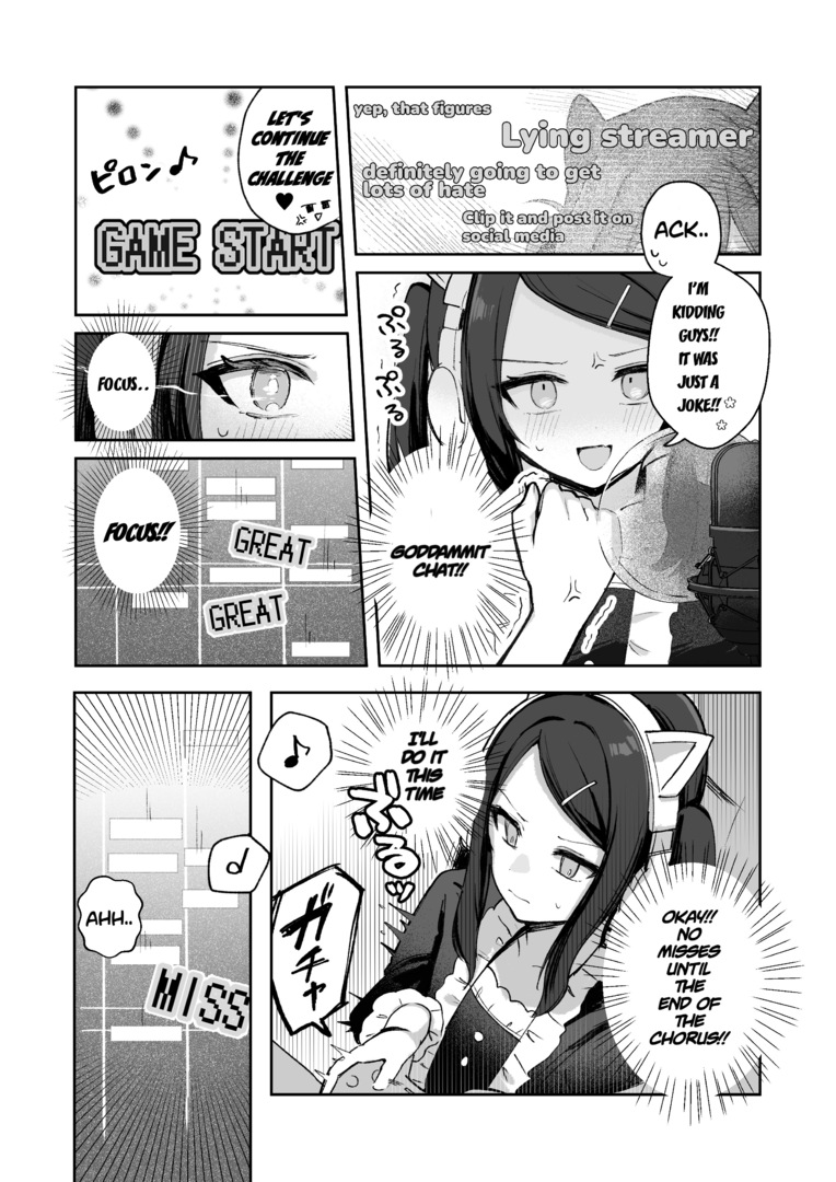 [Noa_cell]There's no way I'd wet myself on an oshigama stream !! Page 8