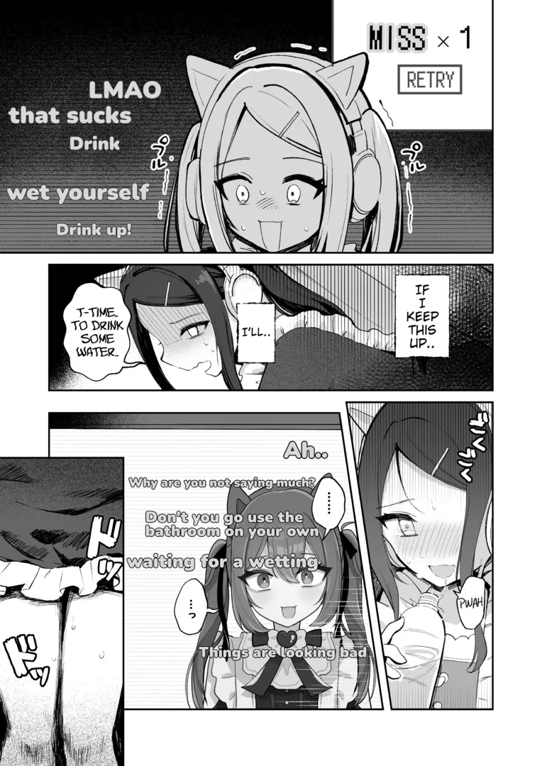 [Noa_cell]There's no way I'd wet myself on an oshigama stream !! Page 9