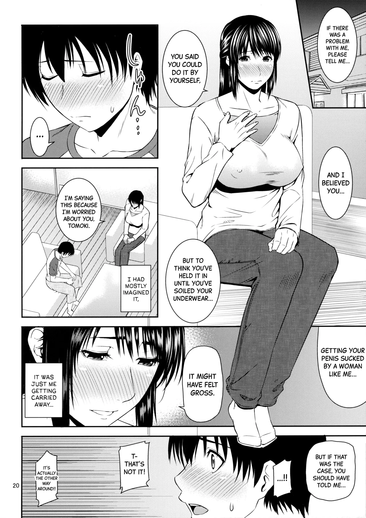 [Tenguren (Nario)]Boketsu o Horu 20 | Drilling Mom's Hole 20[English] [Black Grimoires] [2019-11-30] Page 21