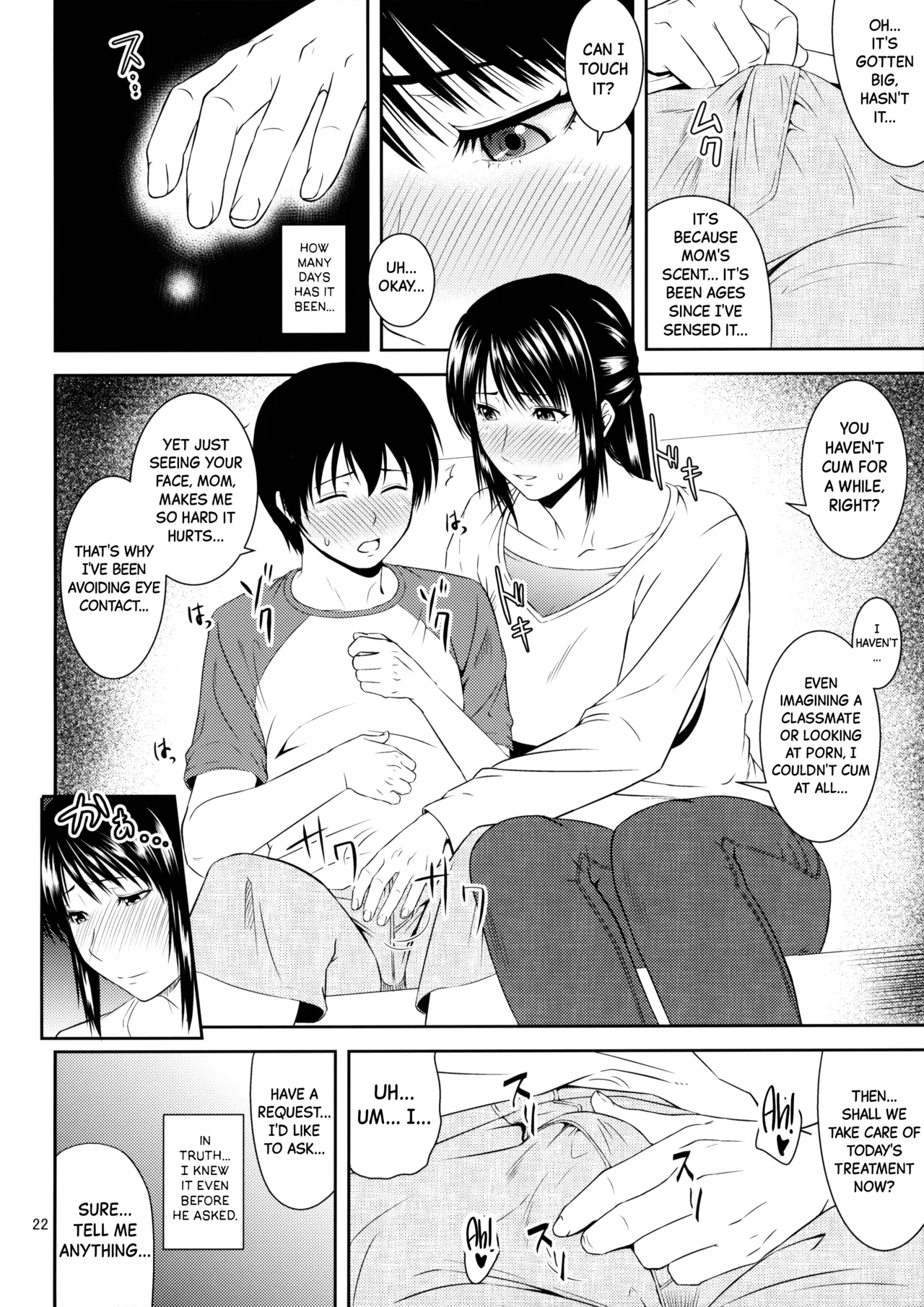 [Tenguren (Nario)]Boketsu o Horu 20 | Drilling Mom's Hole 20[English] [Black Grimoires] [2019-11-30] Page 23