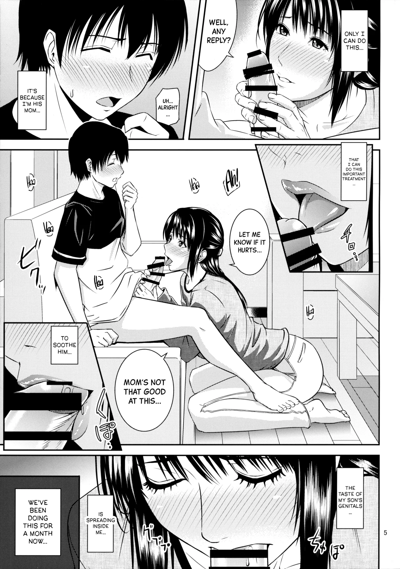 [Tenguren (Nario)]Boketsu o Horu 20 | Drilling Mom's Hole 20[English] [Black Grimoires] [2019-11-30] Page 6