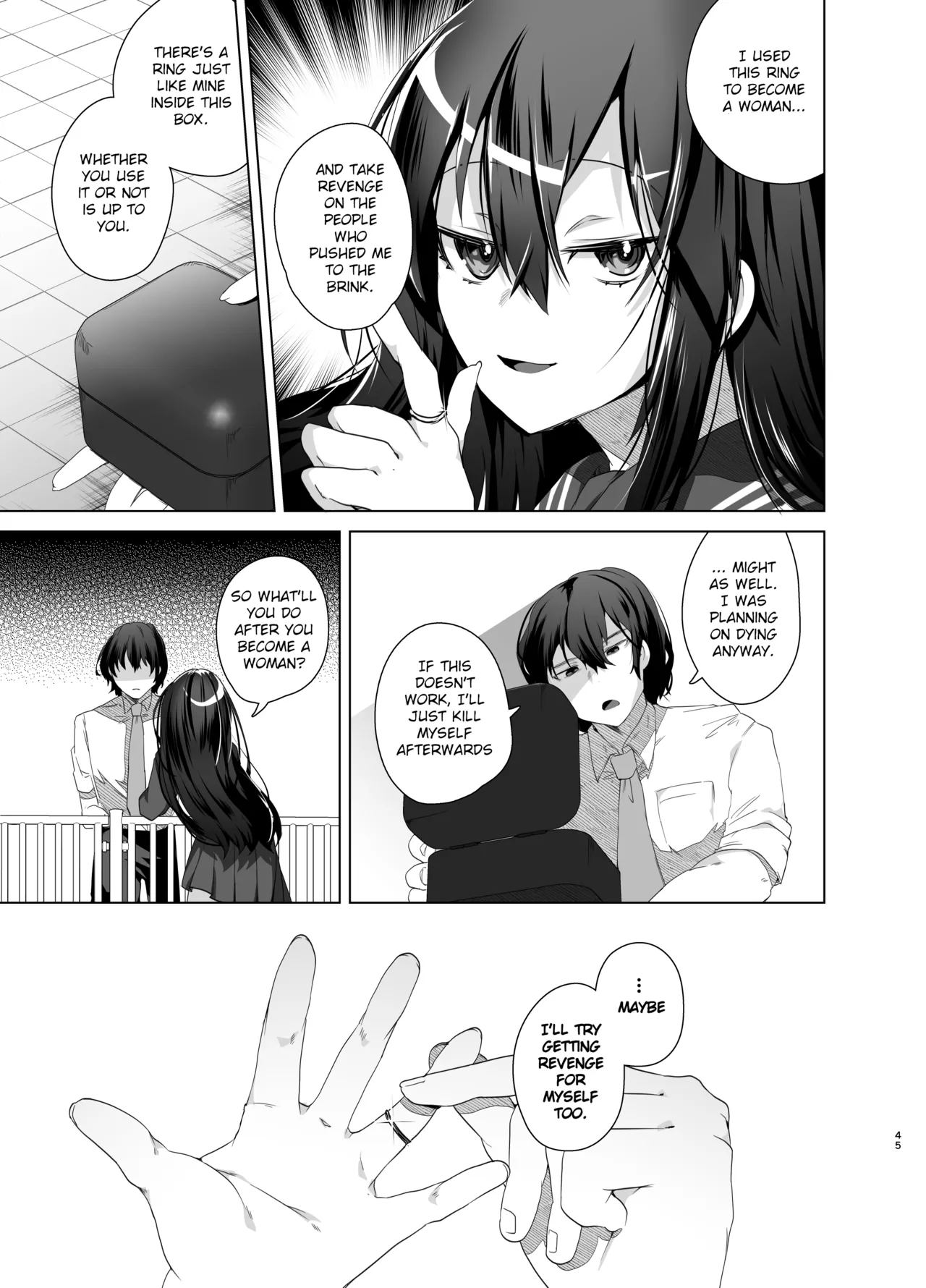 [Ebimashi (Ebina Ebi)]TS Fukushuu Revenge Soushuuhen | TS Fukushuu Revenge Compilation[English] [Medium Grit Translations] [Digital] Page 45