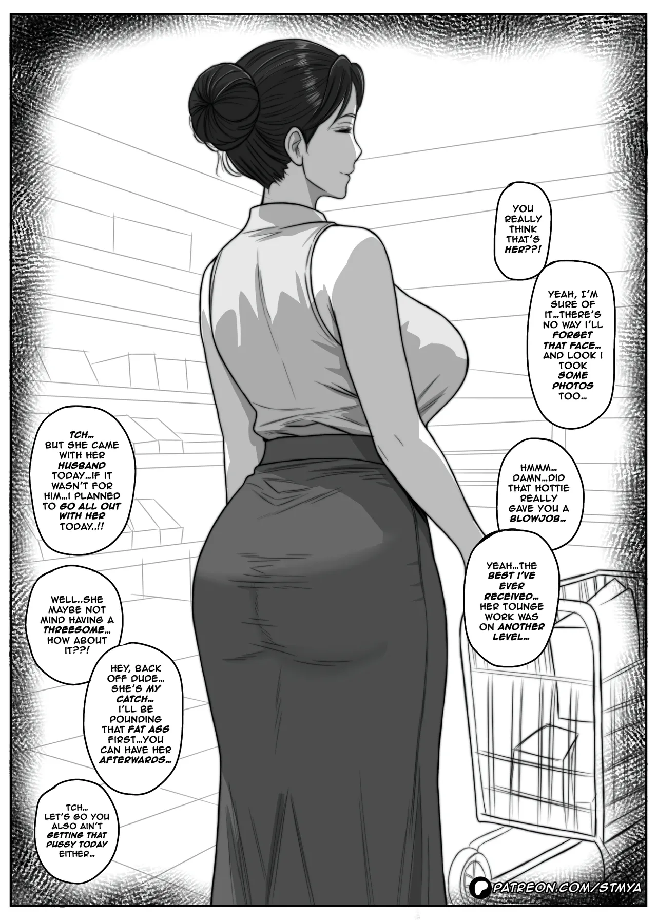 Married Women Two Panel NTR Comic Page 15