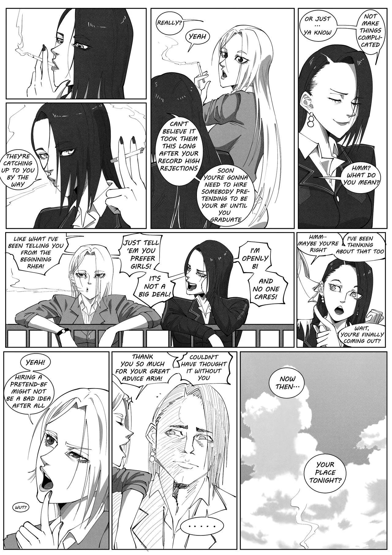 [UselessBegging]GNO: Girl's Night Out - Issue 02[public/censored][ongoing] Page 47