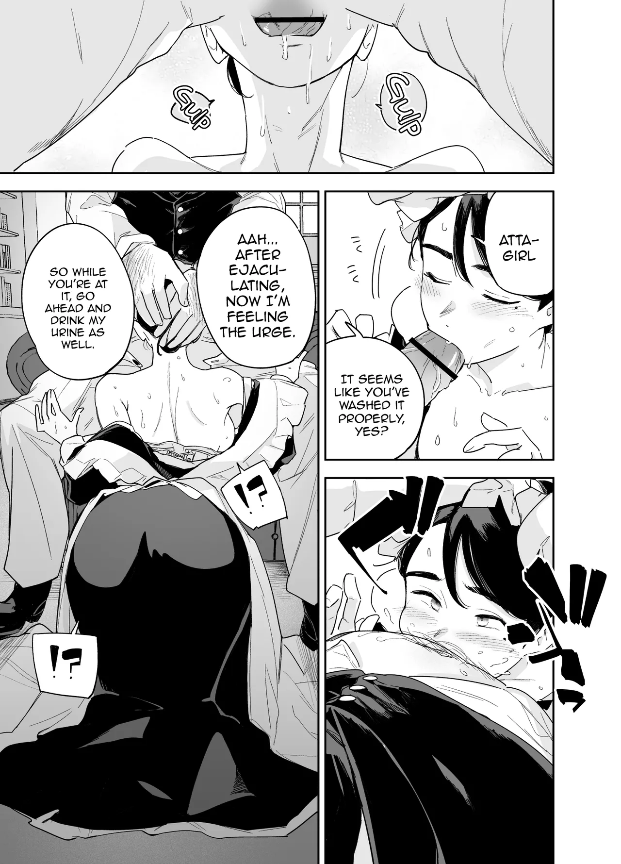 [F no Kottoubako (Onizuka Frill)]Wagaya no Housemaid Bridget Sei no Gohoushi ~Danro Souji kara Kozukuri made~ /  My Housemaid Bridget's Sexual Service ~ Everything From Fireplace Cleaning, To Babymaking[English] {Doujins.com} Page 14