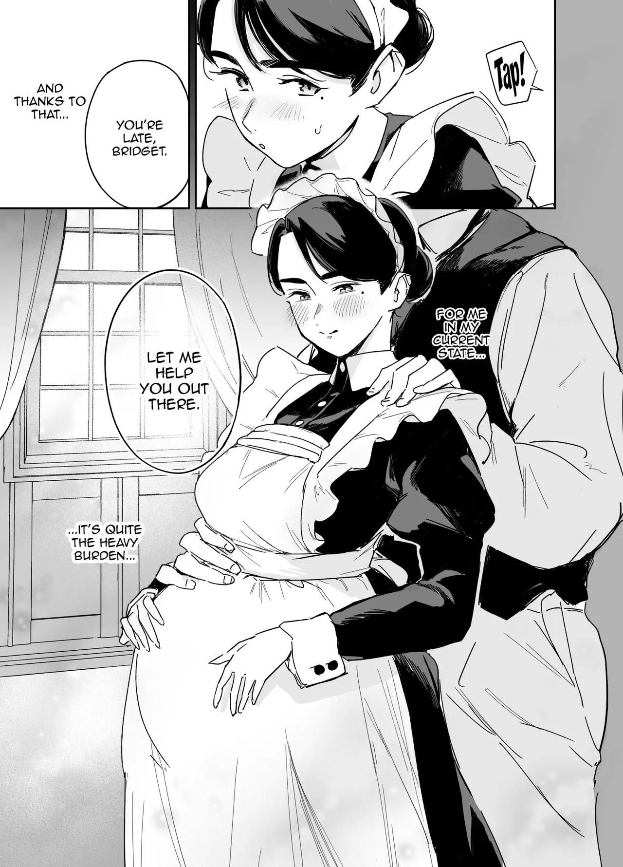 [F no Kottoubako (Onizuka Frill)]Wagaya no Housemaid Bridget Sei no Gohoushi ~Danro Souji kara Kozukuri made~ /  My Housemaid Bridget's Sexual Service ~ Everything From Fireplace Cleaning, To Babymaking[English] {Doujins.com} Page 28