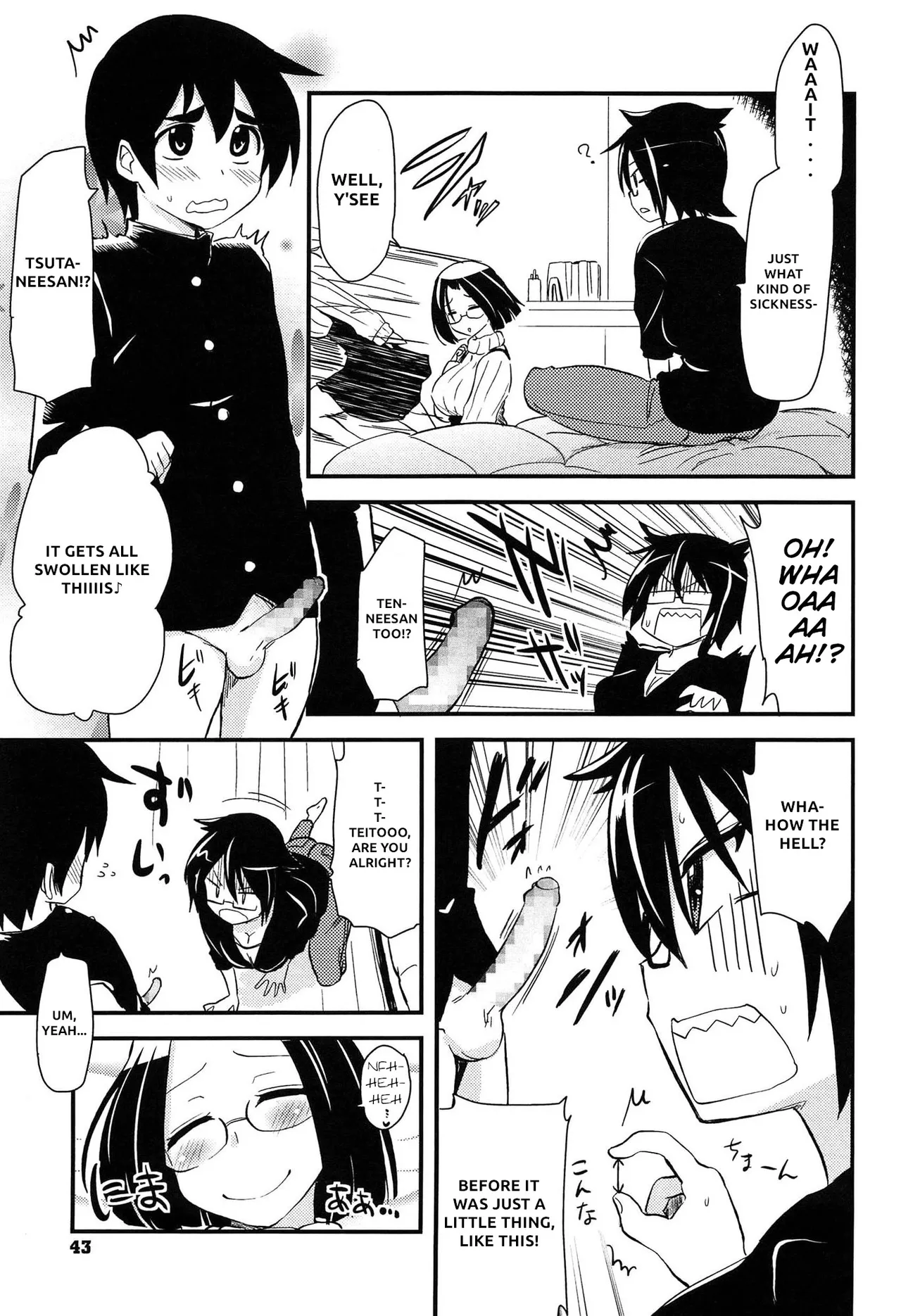 [Hijiri Tsukasa]Shitei ga Mitai Ane | A Sister Who Wants to Watch Siblings(Hotondo no Ane wa H ga Shitai) [English] [QuickAndDirty] Page 3