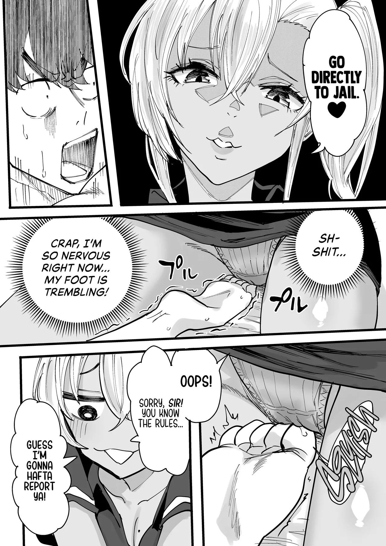 [Kurohamya (Kurosu)]Kurogal Men-esthe Jou ga Yarasetekureru Hanashi | Happy Endings with a Tanned Gyaru Massage Therapist[English] [head empty] [Digital] Page 12