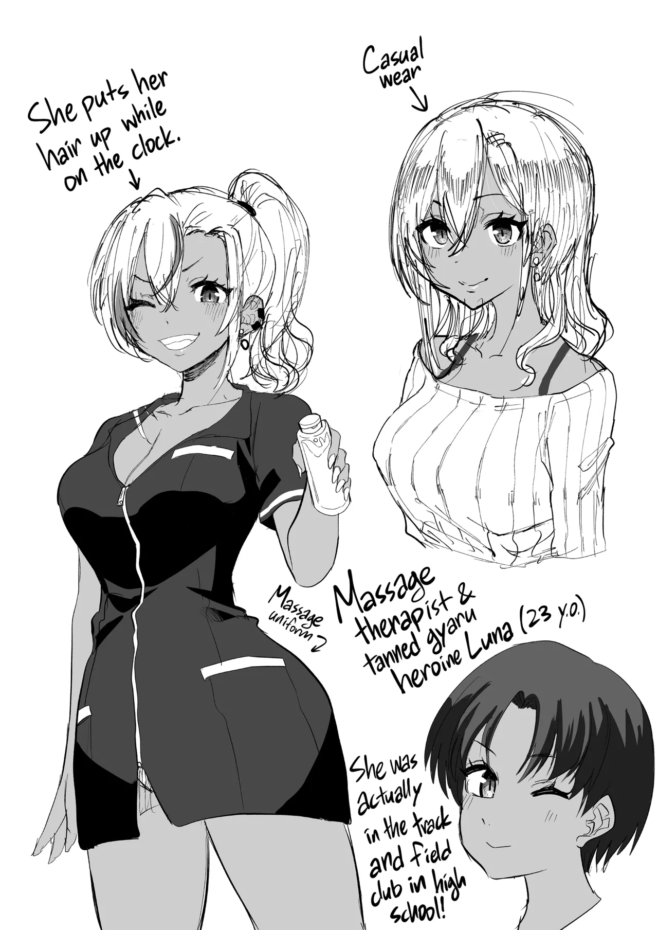 [Kurohamya (Kurosu)]Kurogal Men-esthe Jou ga Yarasetekureru Hanashi | Happy Endings with a Tanned Gyaru Massage Therapist[English] [head empty] [Digital] Page 42