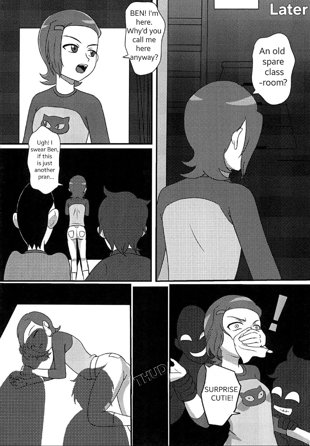 [藤宅仔]BEN10 Gwen LOVE - Plucked Rose Page 3