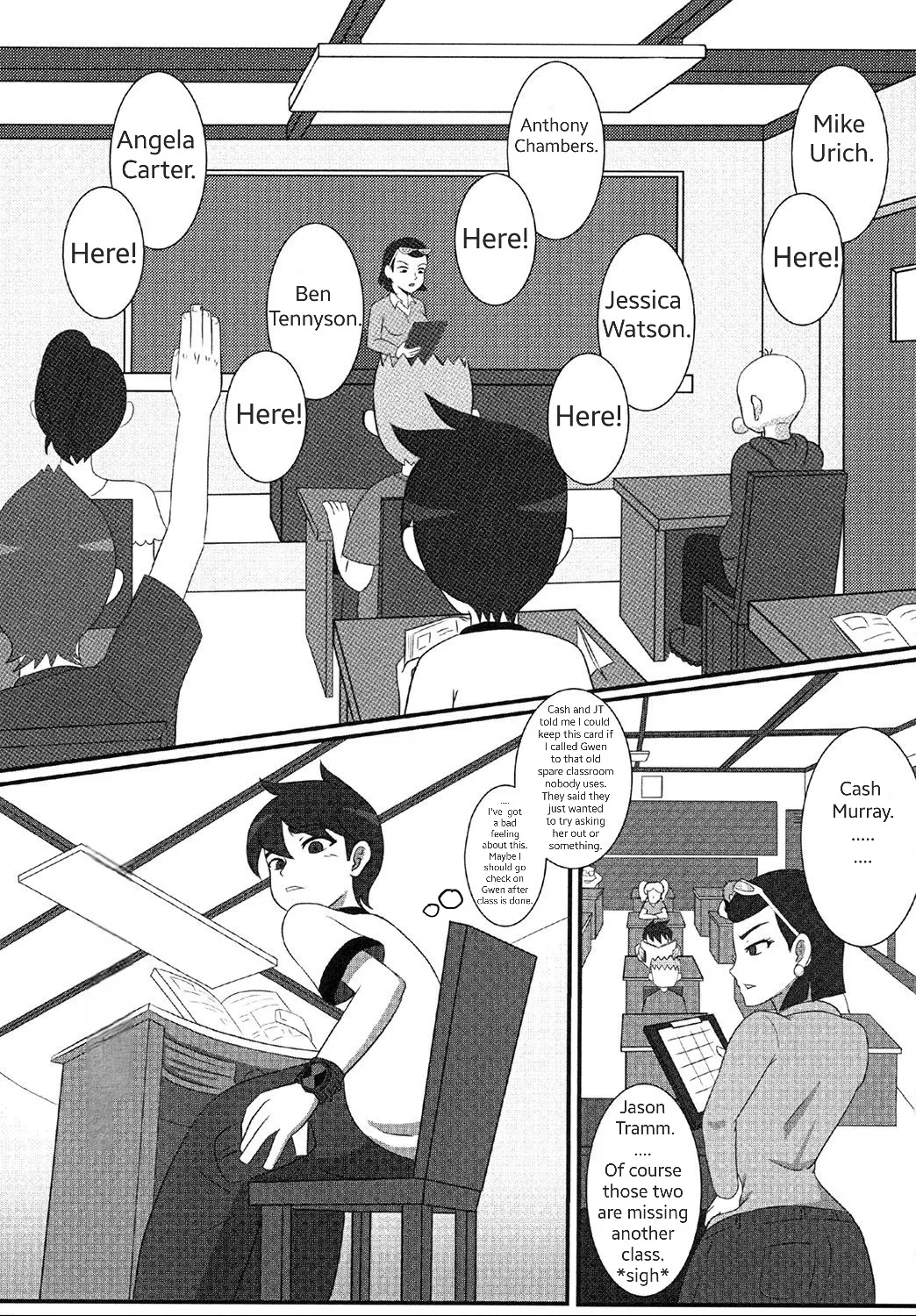[藤宅仔]BEN10 Gwen LOVE - Plucked Rose Page 4
