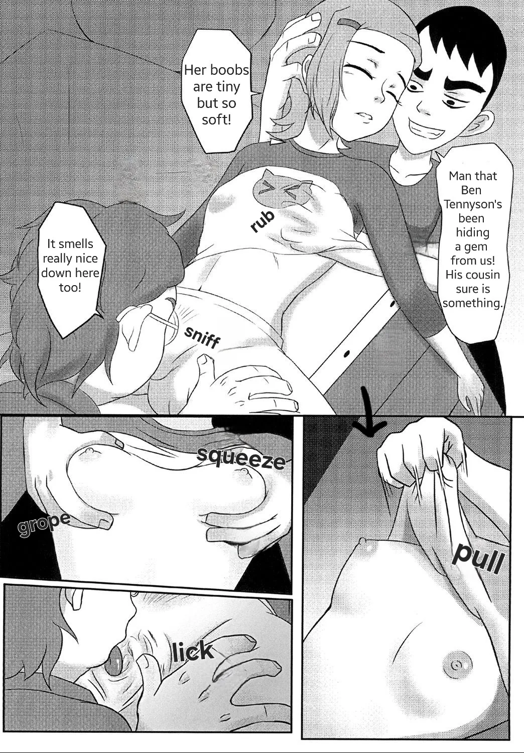 [藤宅仔]BEN10 Gwen LOVE - Plucked Rose Page 5