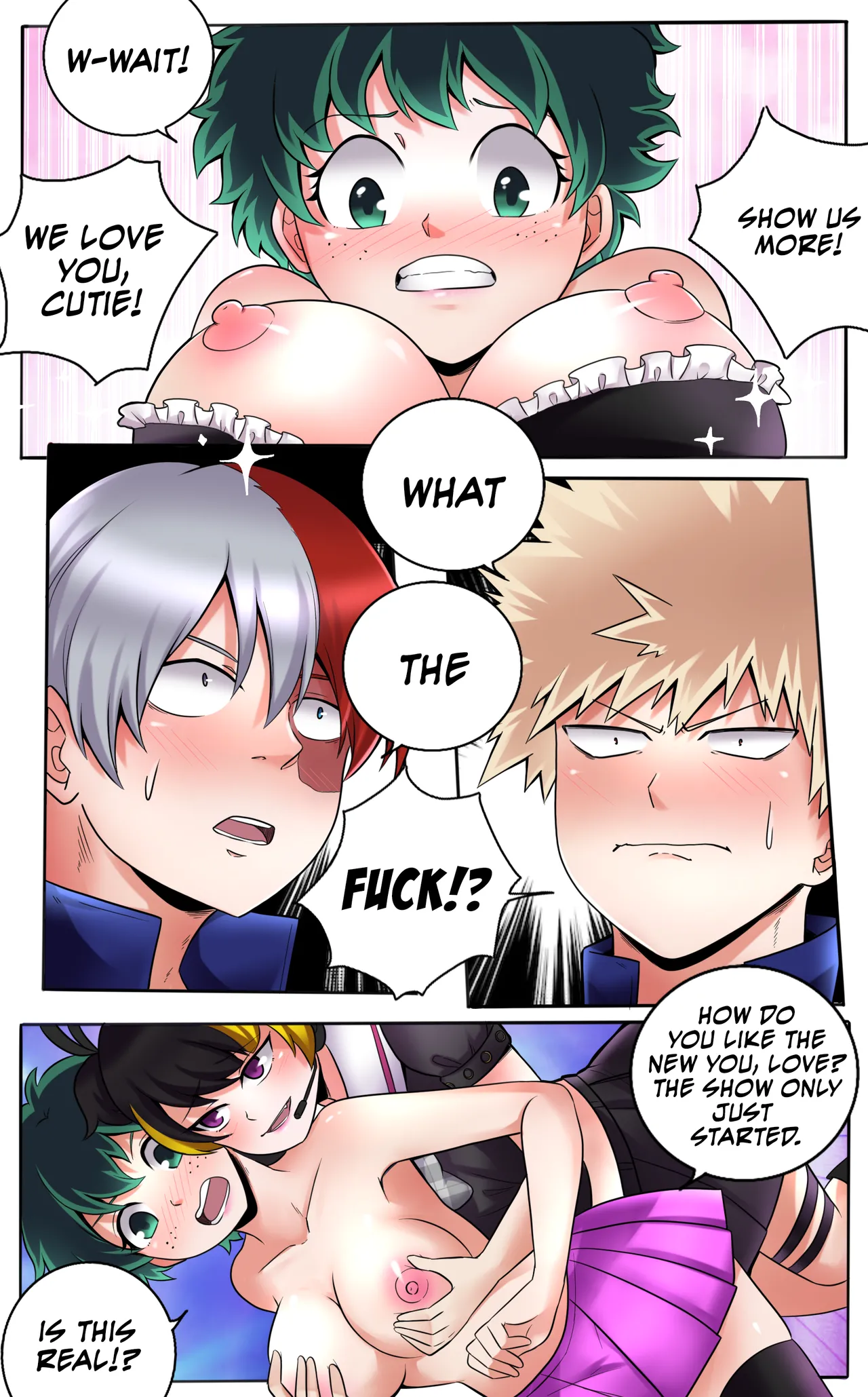 [MeowWithMe]My Hero Academia: Moe Moe Kyu Page 10