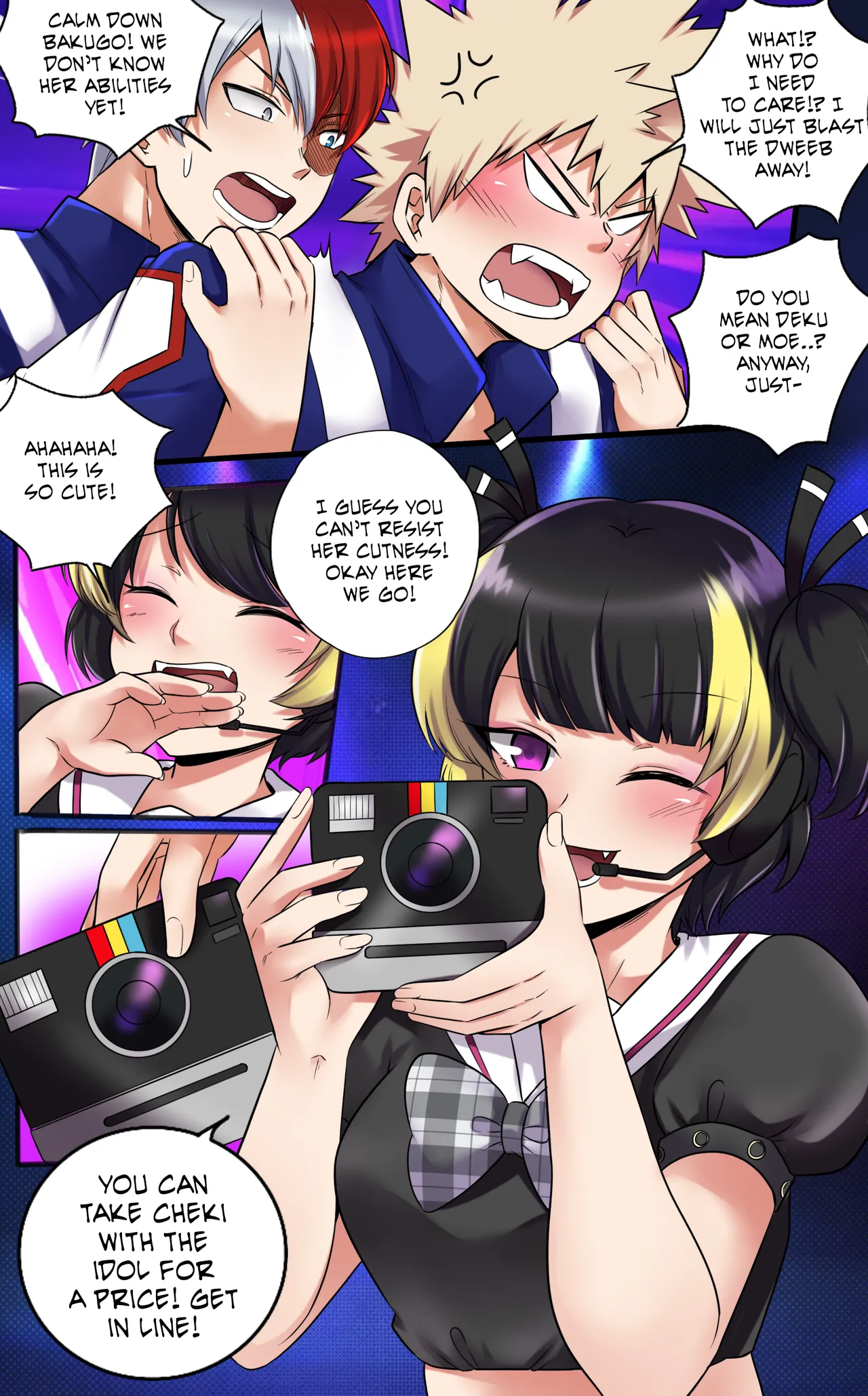 [MeowWithMe]My Hero Academia: Moe Moe Kyu Page 17