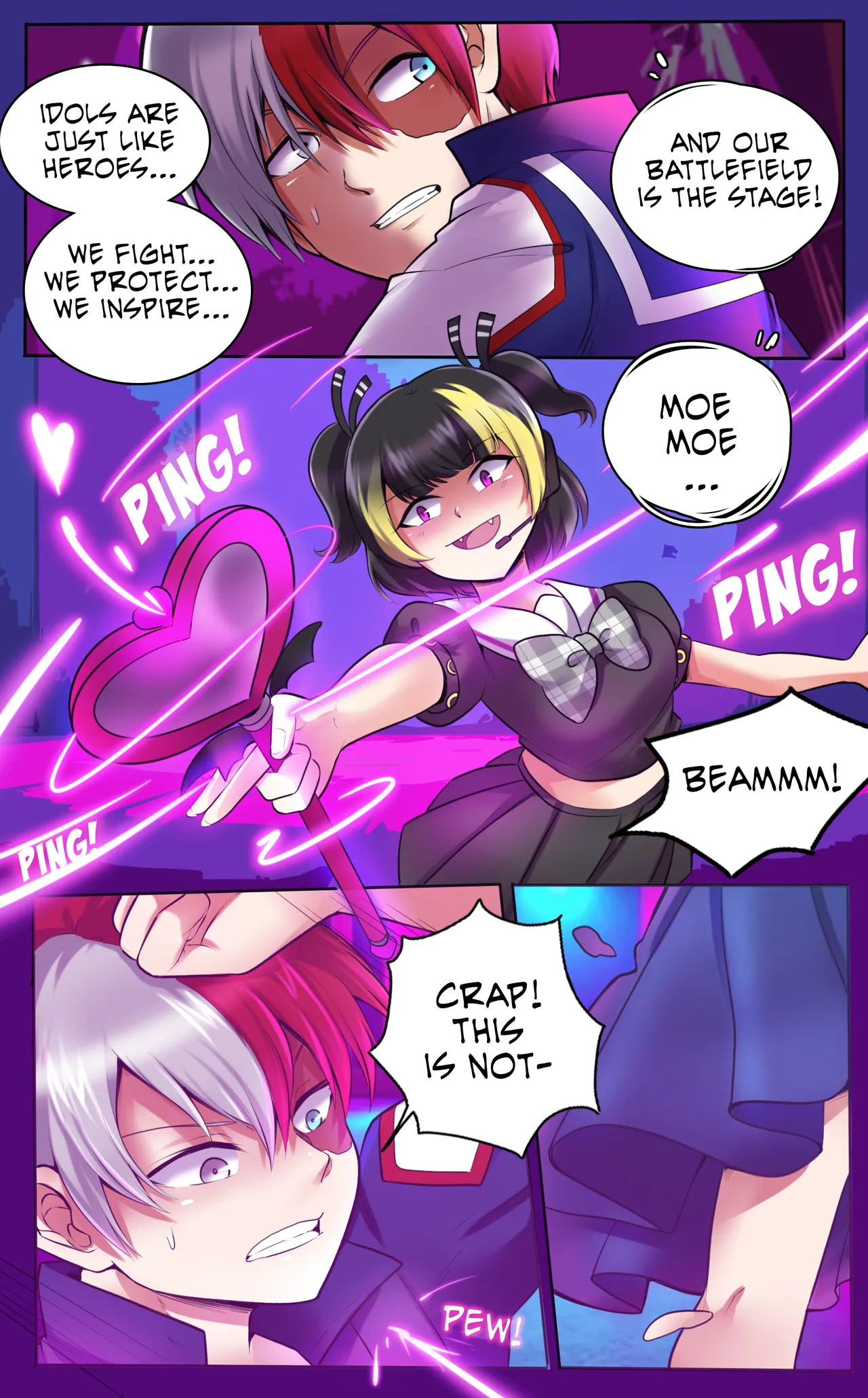 [MeowWithMe]My Hero Academia: Moe Moe Kyu Page 21