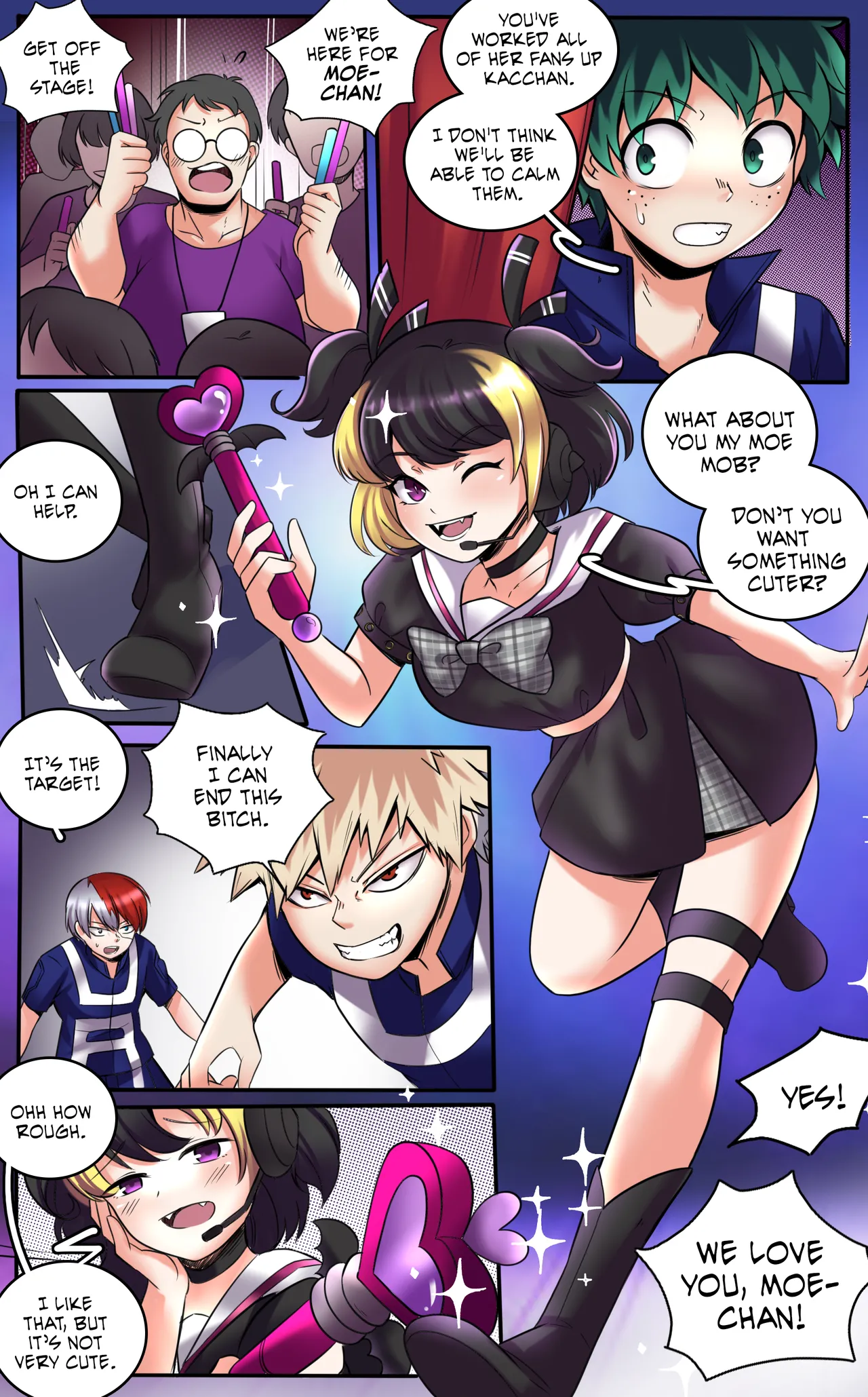 [MeowWithMe]My Hero Academia: Moe Moe Kyu Page 3