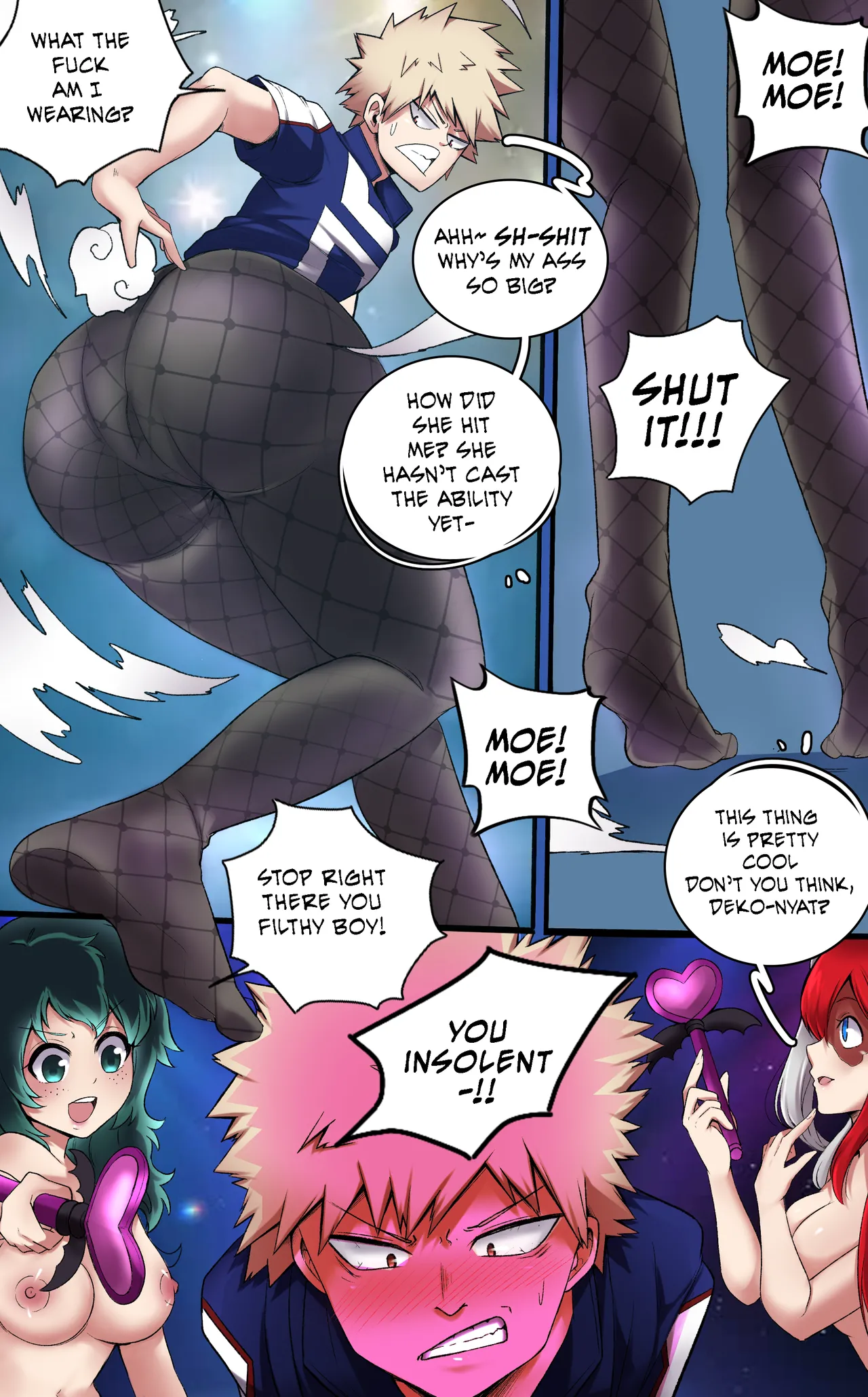 [MeowWithMe]My Hero Academia: Moe Moe Kyu Page 38