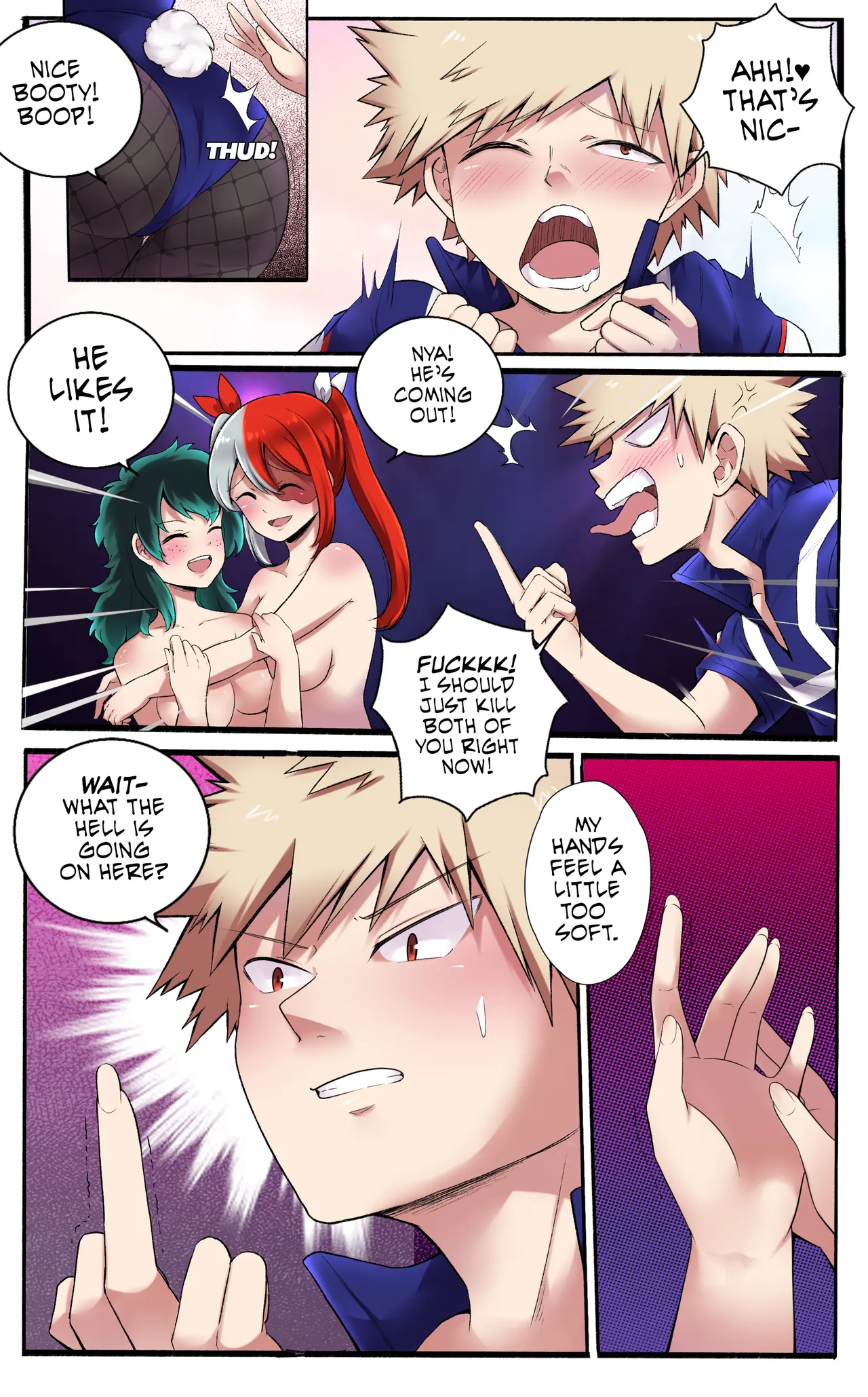 [MeowWithMe]My Hero Academia: Moe Moe Kyu Page 39