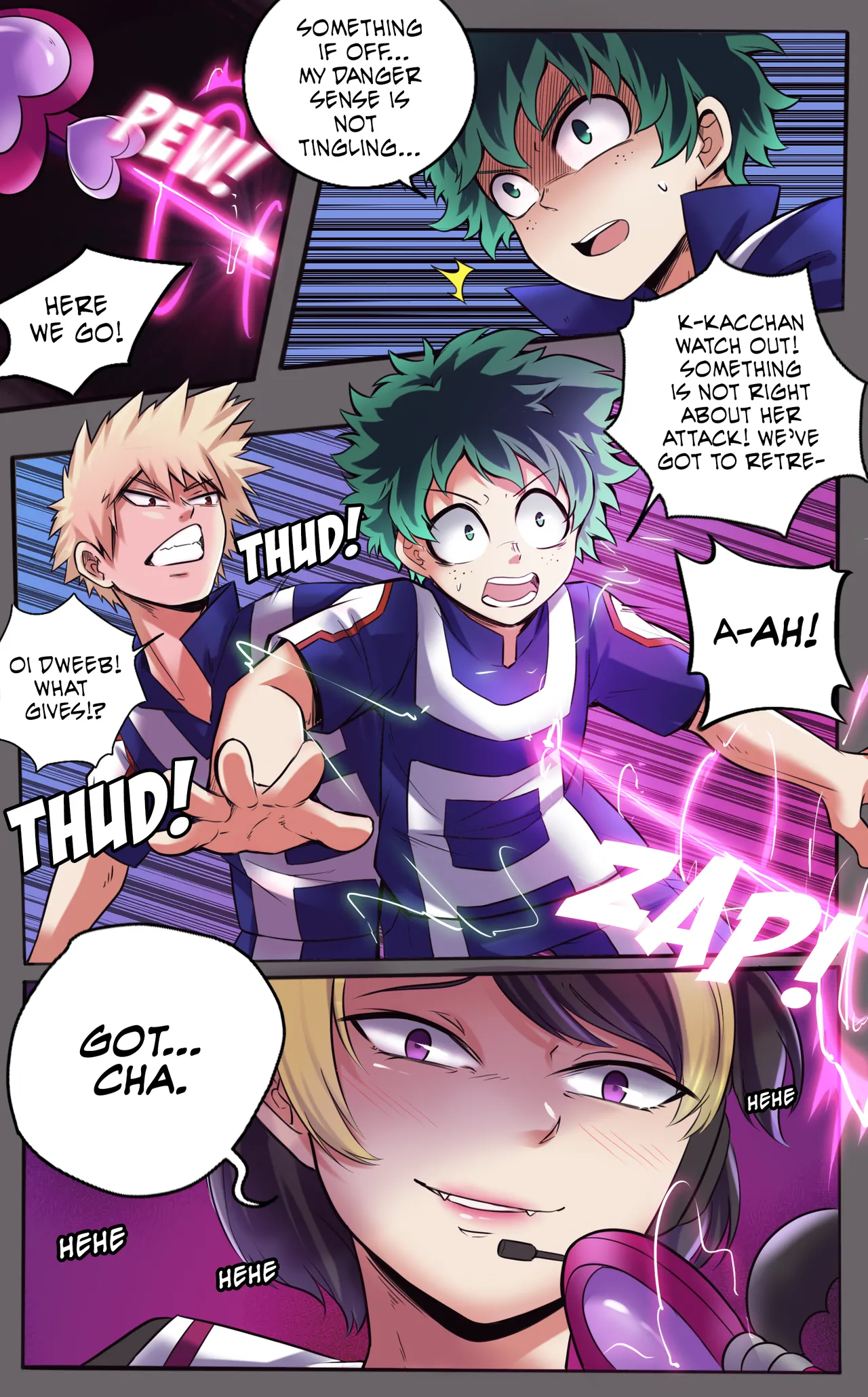 [MeowWithMe]My Hero Academia: Moe Moe Kyu Page 4