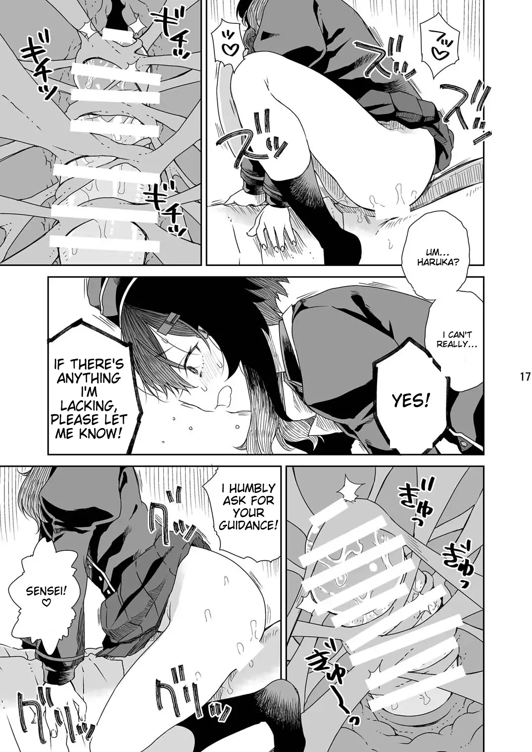 [Vagina Dentata (Hirota Masatane)]Sensei ni  Goaisatsu o | A GREETING TO THE TEACHER(Blue Archive) [English] [Digital] Page 19