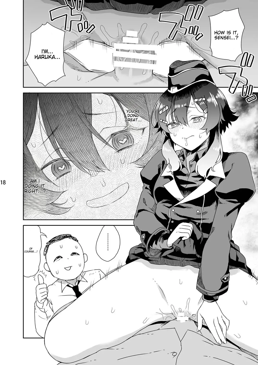 [Vagina Dentata (Hirota Masatane)]Sensei ni  Goaisatsu o | A GREETING TO THE TEACHER(Blue Archive) [English] [Digital] Page 20