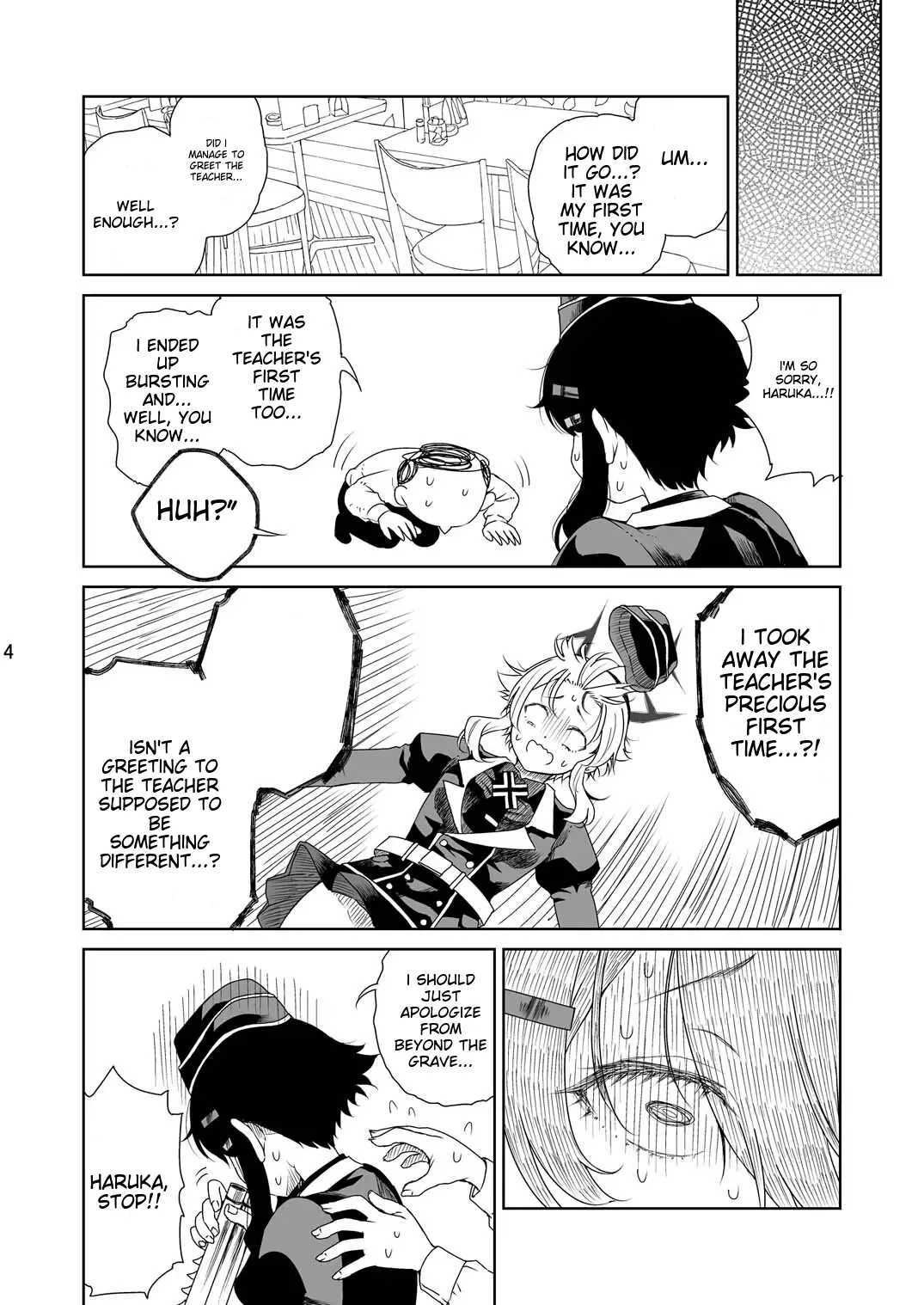 [Vagina Dentata (Hirota Masatane)]Sensei ni  Goaisatsu o | A GREETING TO THE TEACHER(Blue Archive) [English] [Digital] Page 6