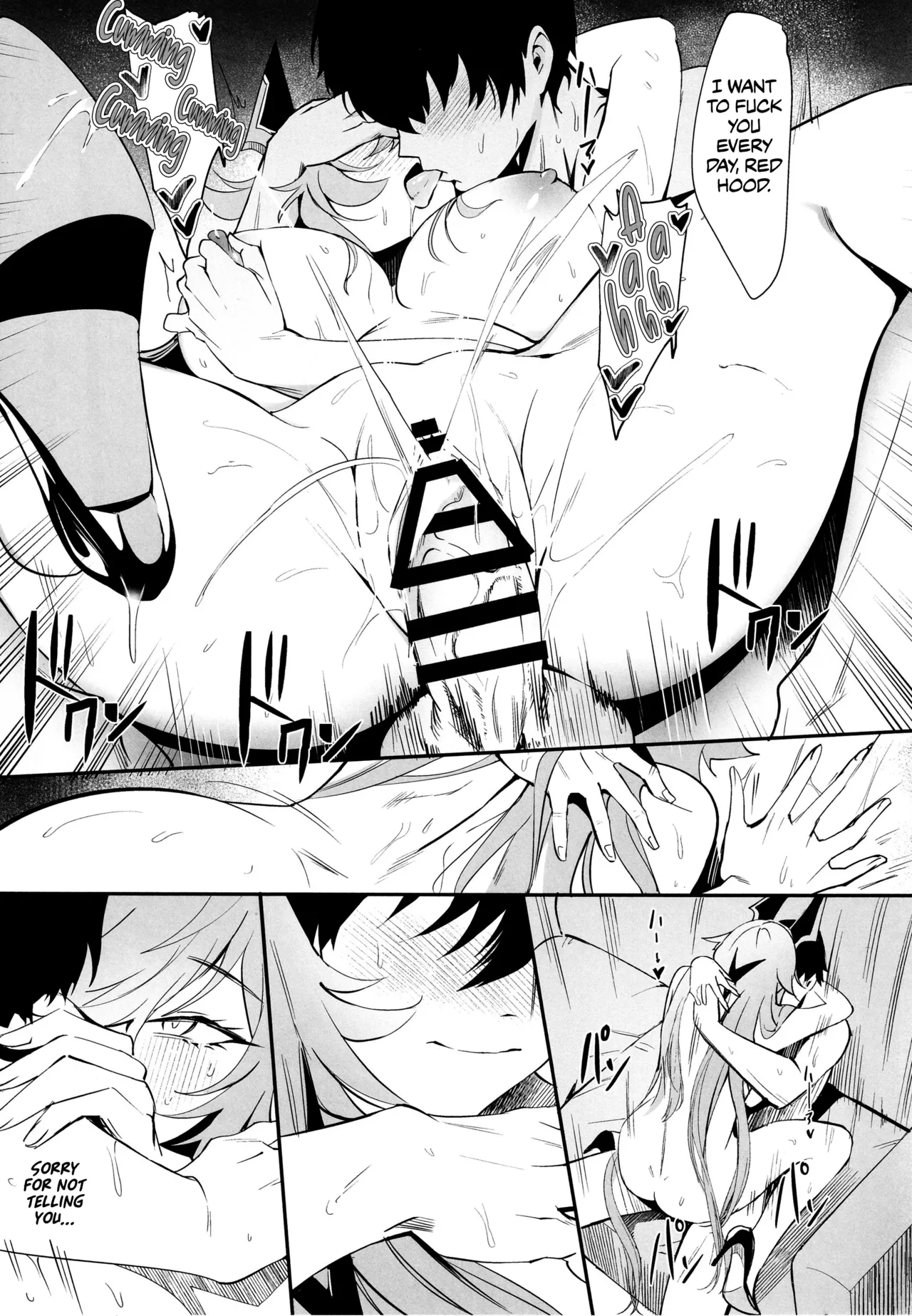 (C105) [Noir Complex (NR)]Red Hood to Mendan Suru | Meeting with Red Hood(Goddess of Victory: Nikke) [English] Page 24