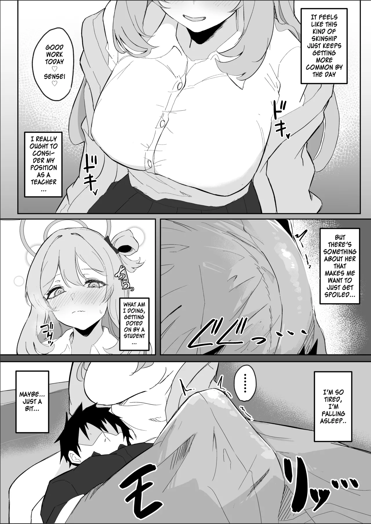 [Nanao Jyuukou (Nanao)]Sensei, Otsukare desu yo ne? | You must be tired, Sensei(Blue Archive) [English] [SDF] [Digital] Page 3