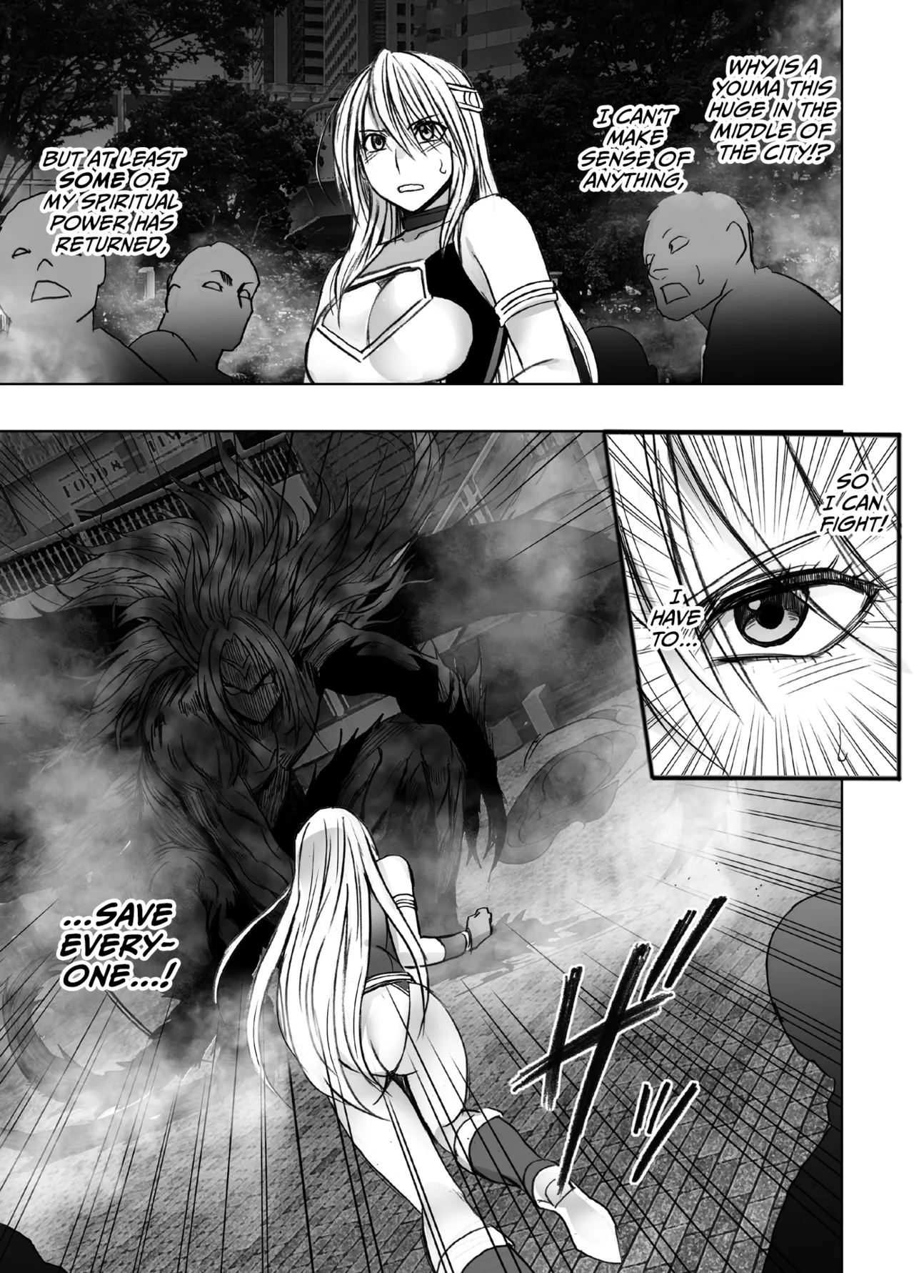 [Crimson]Taimashi Kaguya Kiwami 8 Route B ~Seigi no Heroine Kanraku hen~[English] [CulturedCommissions] Page 36
