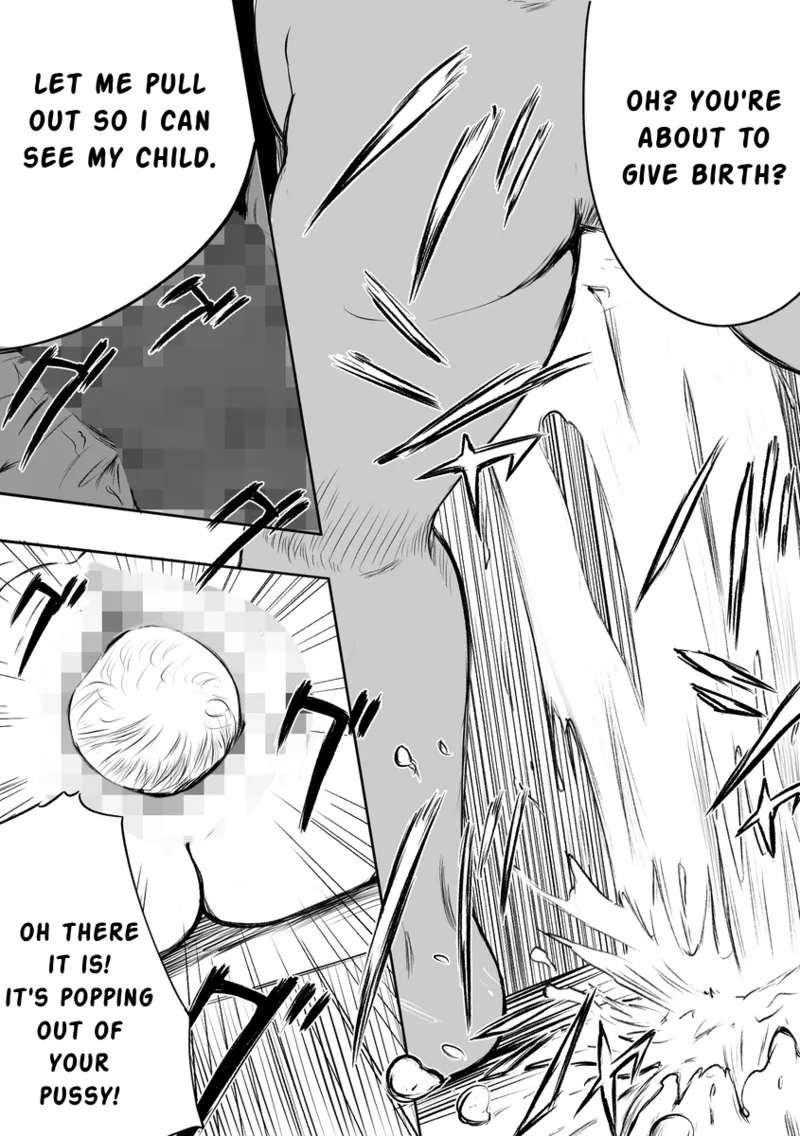 [Kurosuzume]Juiz-san ga Botebara SEX shite Shussan Shimakuru Hanashi | The story of Ms Juiz having sex with a big belly and giving birth all over the place[English] Page 14