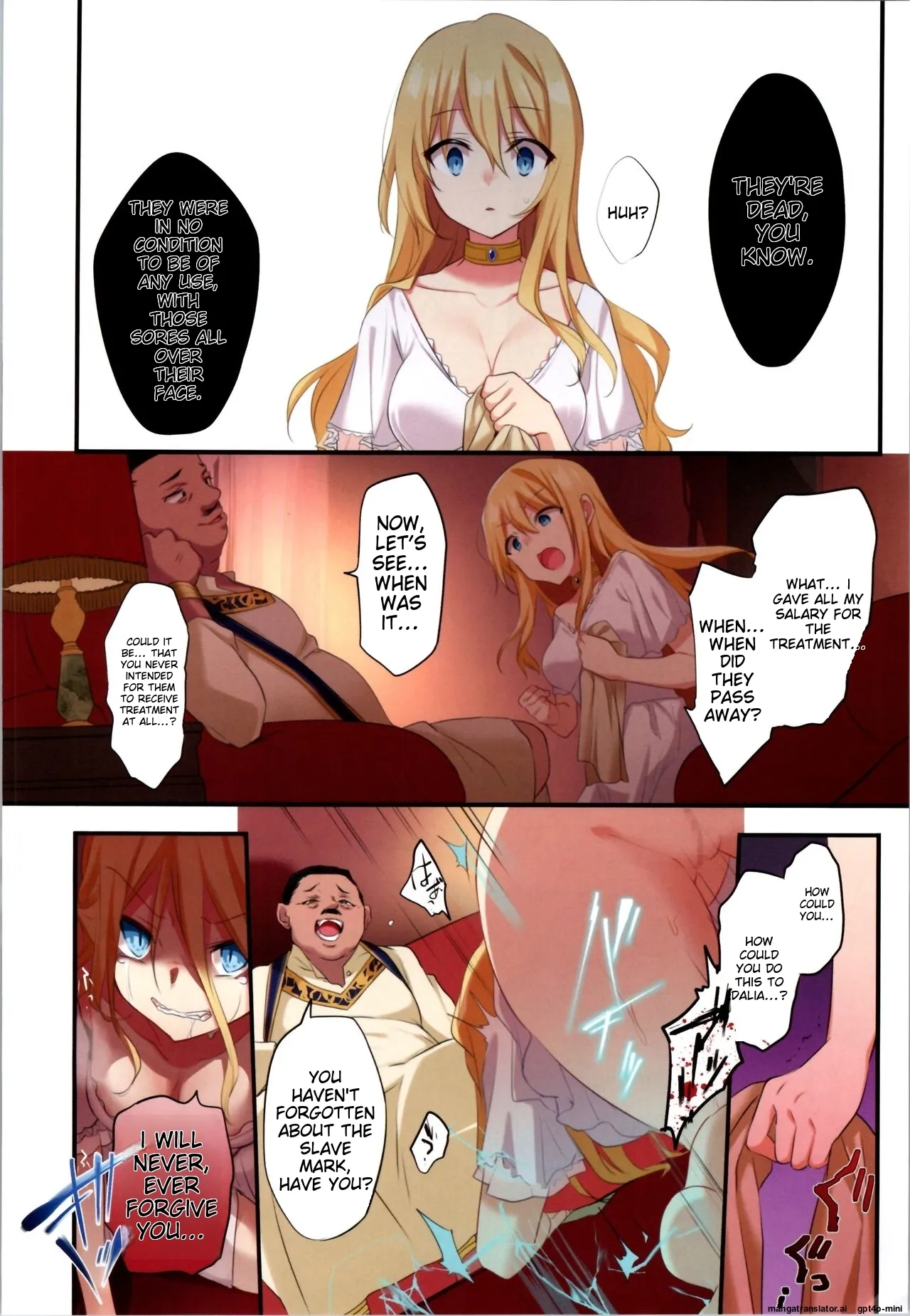 [TSF no F (Kurimoti Tiduru, Hoshina Meito)]Fukushuu no Hate ni ~Onzoushi ga Nyotaika Sarete Bad End~[MTL] Page 25