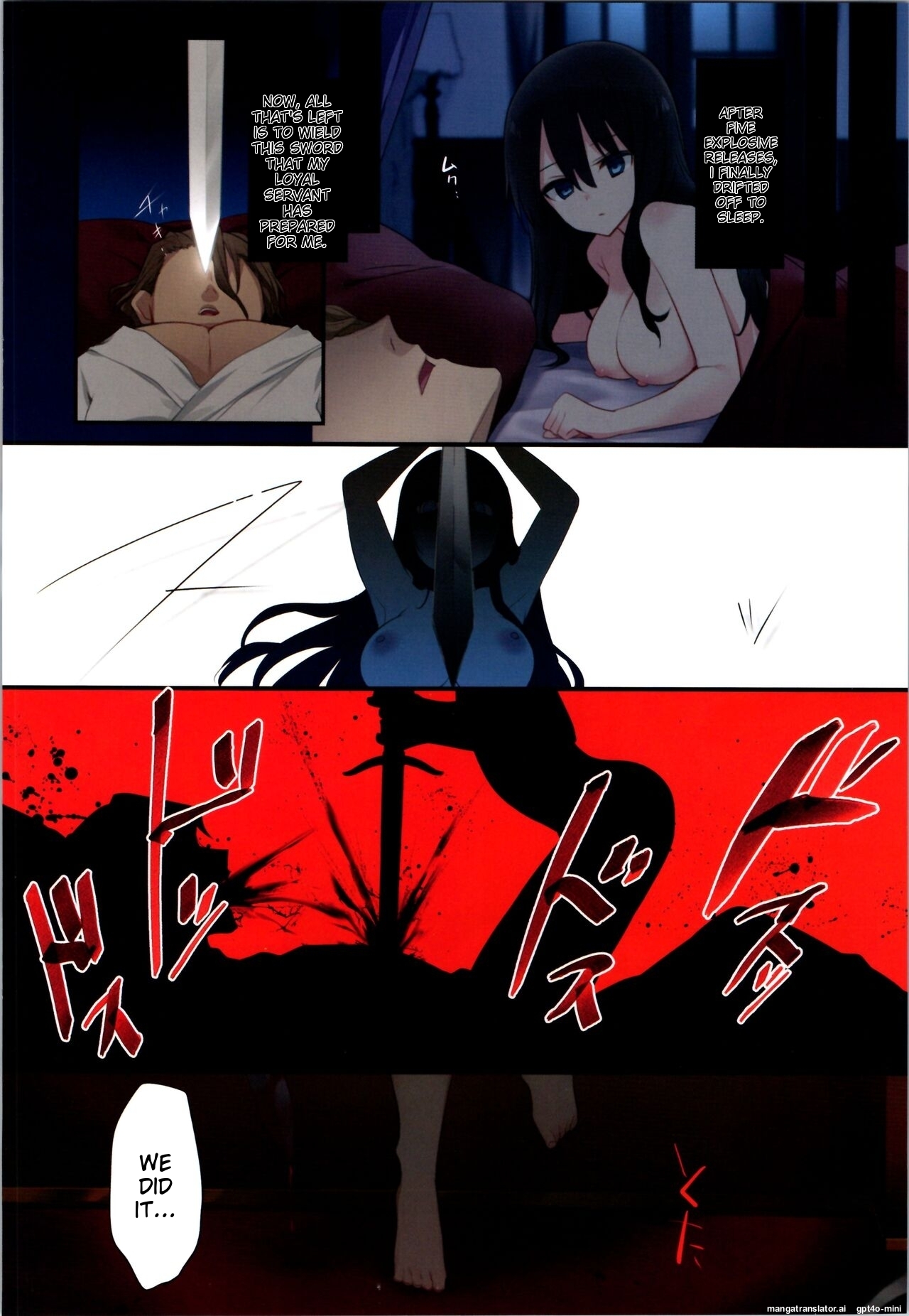 [TSF no F (Kurimoti Tiduru, Hoshina Meito)]Fukushuu no Hate ni ~Onzoushi ga Nyotaika Sarete Bad End~[MTL] Page 33