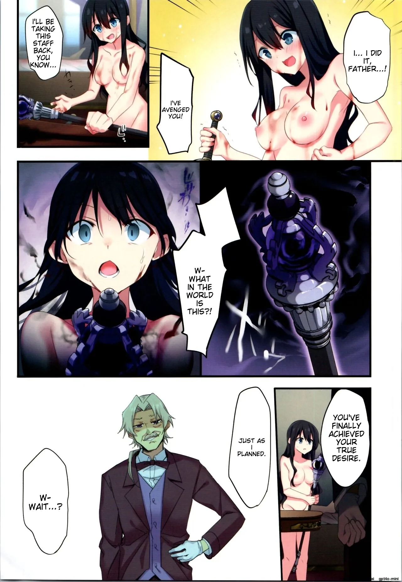 [TSF no F (Kurimoti Tiduru, Hoshina Meito)]Fukushuu no Hate ni ~Onzoushi ga Nyotaika Sarete Bad End~[MTL] Page 34